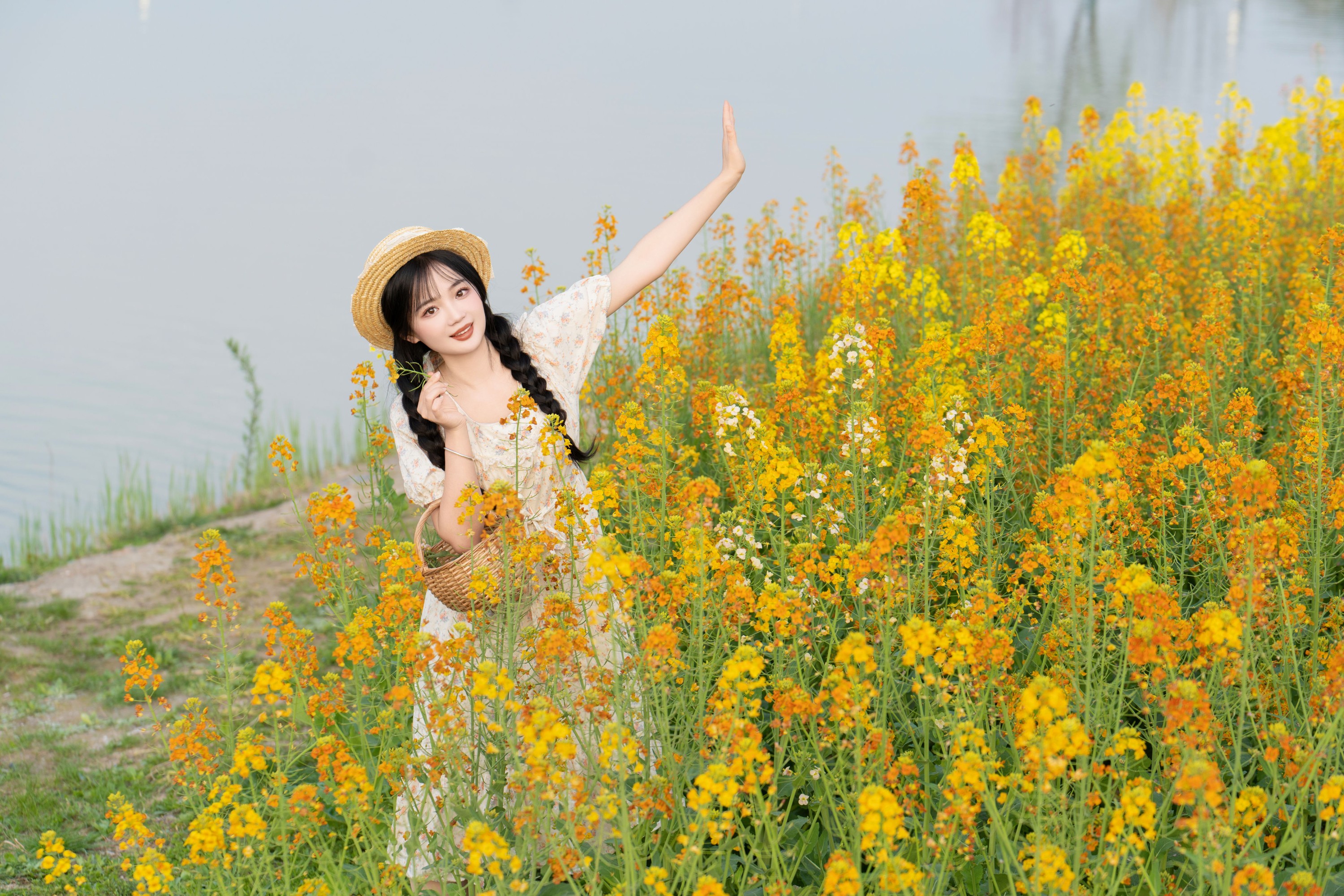 图片[6]-小欧O – 《七彩油菜花》[28P]-COS写真在线网