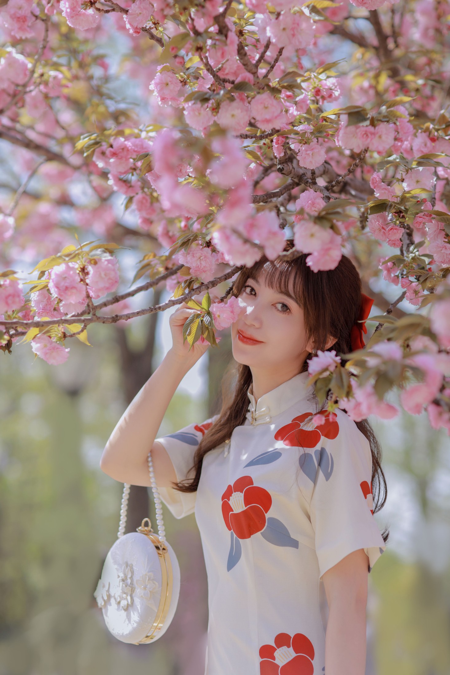 图片[6]-杉杉 – 《花季旗袍》[28P]-COS写真在线网