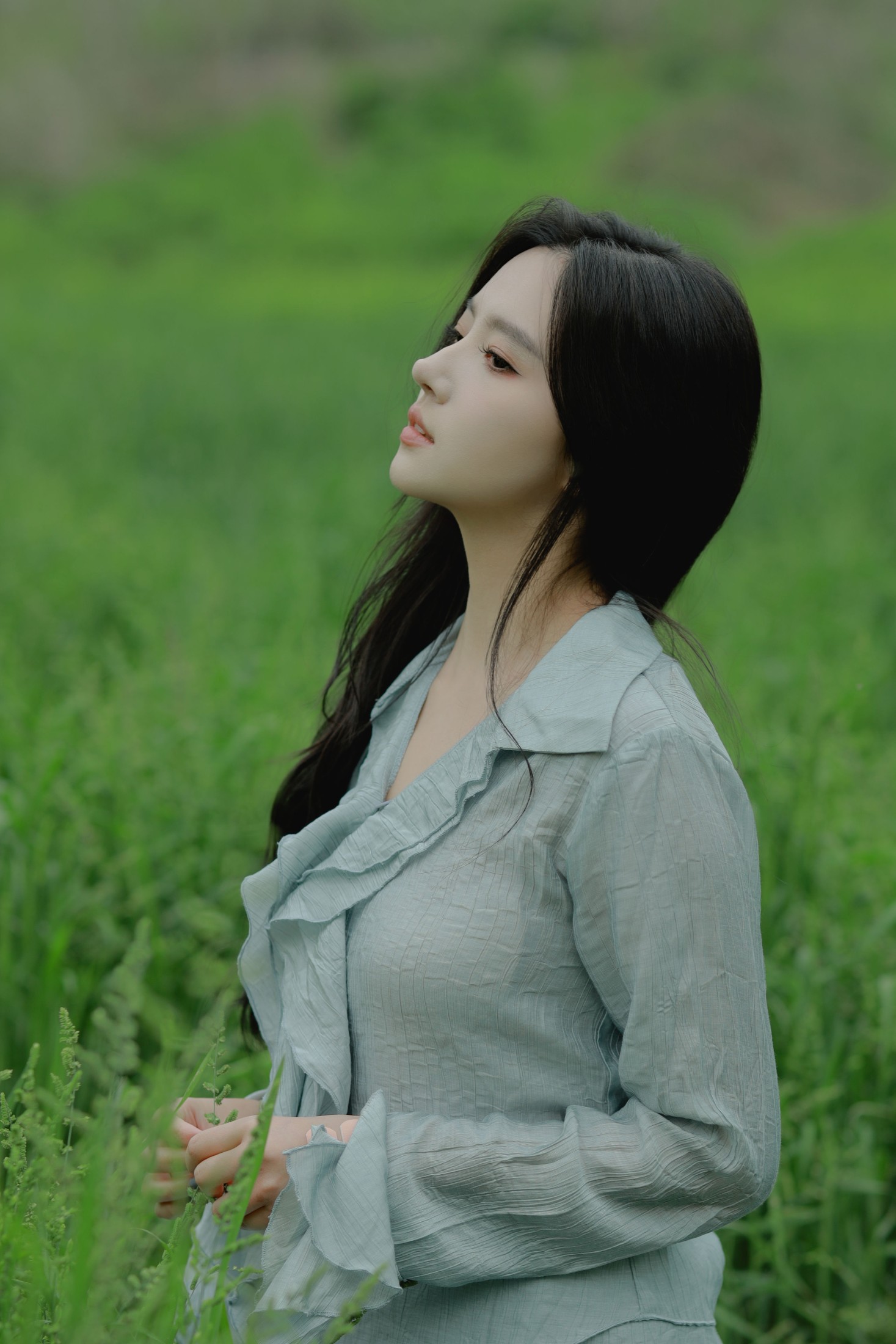 图片[6]-Elaine – 《蓝绿春天》[22P]-COS写真在线网