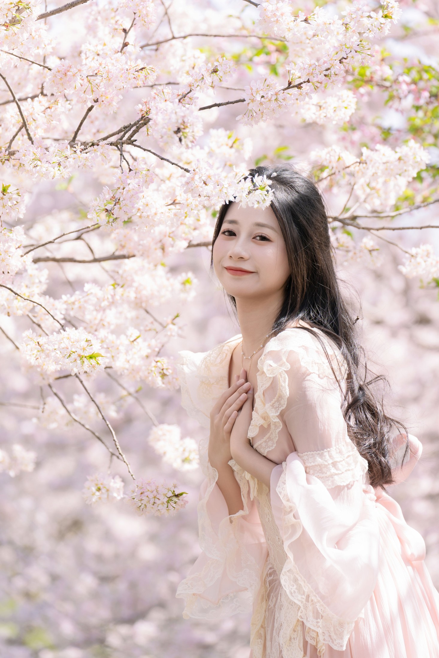 图片[6]-橙子舒 – 《樱花树下的她》[22P]-COS写真在线网