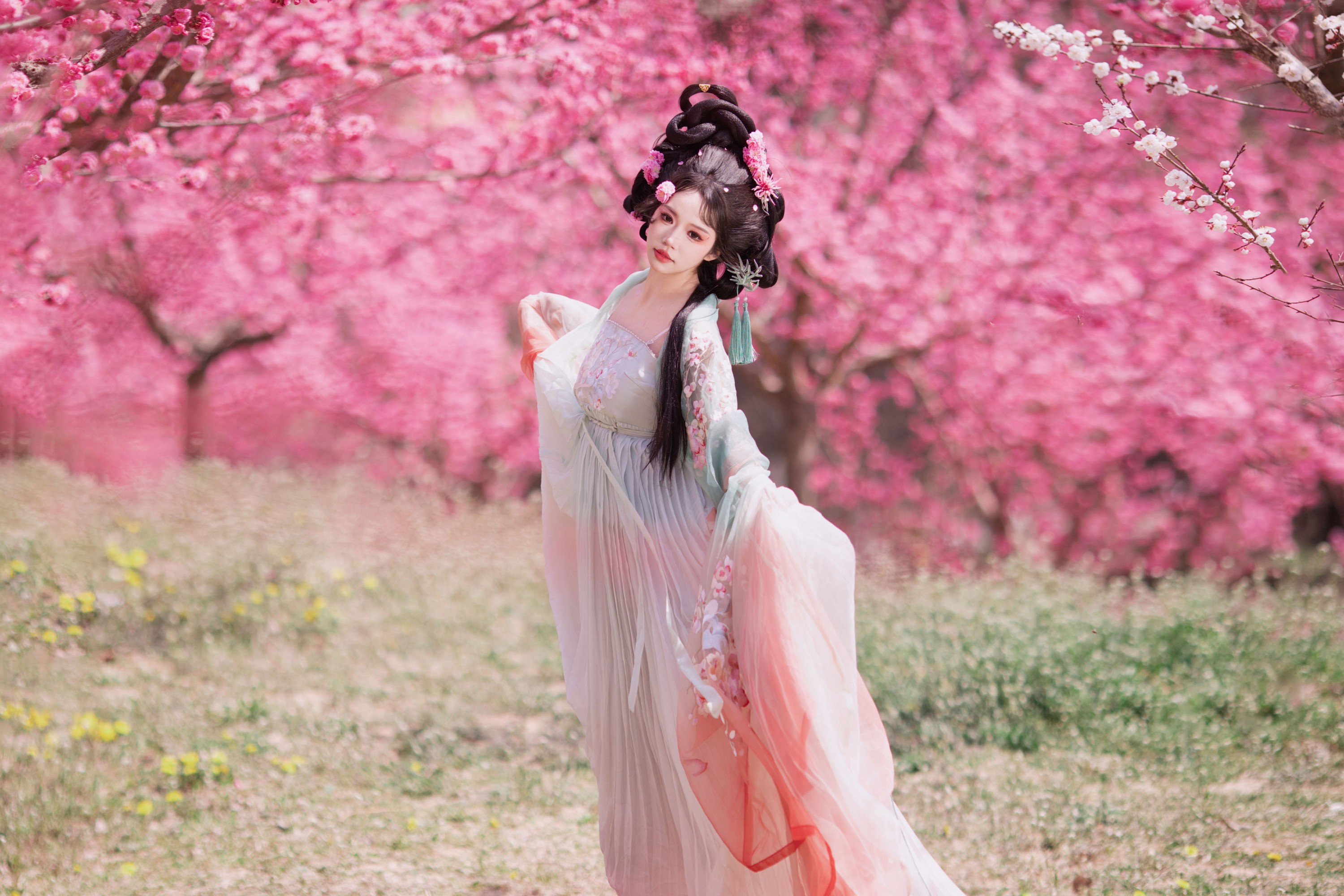 图片[3]-欢欢 – 《十二花神之梅花》[22P]-COS写真在线网