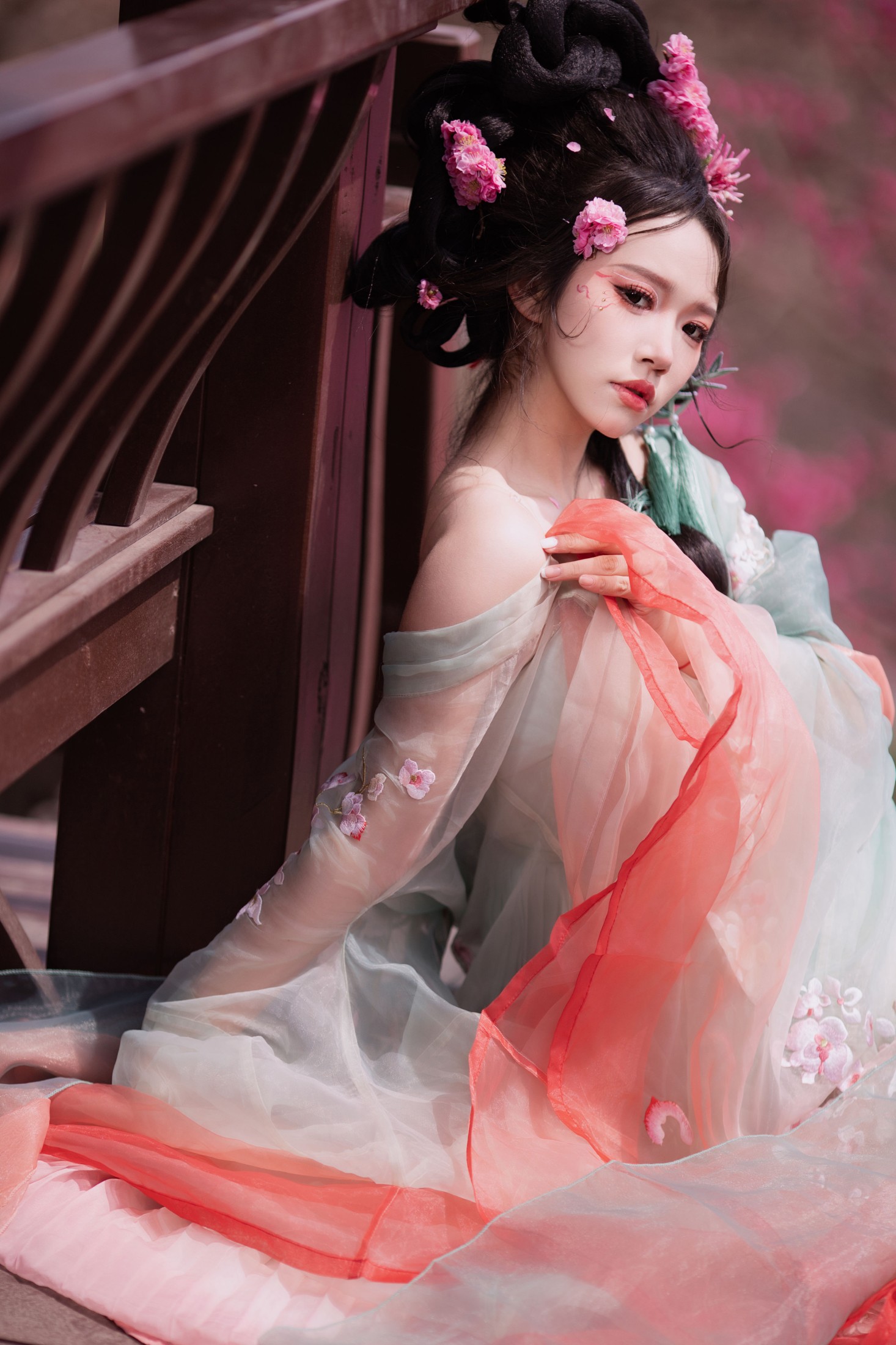 图片[4]-欢欢 – 《十二花神之梅花》[22P]-COS写真在线网