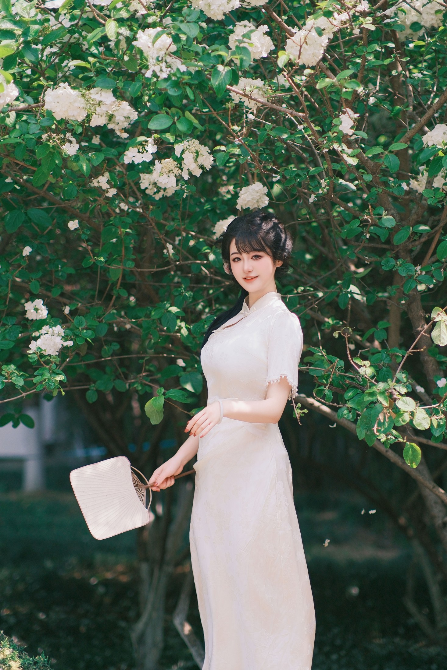 图片[3]-不可爱的禾禾喵 – 《花落白》[34P]-COS写真在线网