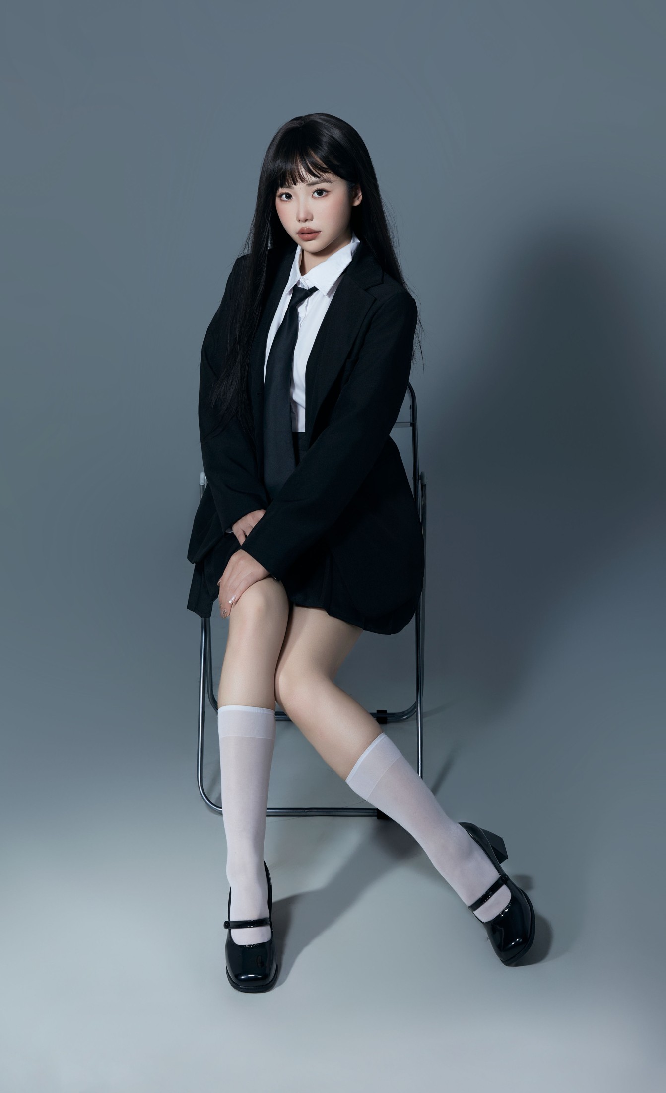 图片[6]-hihiio – 《甜酷学院风》[21P]-COS写真在线网