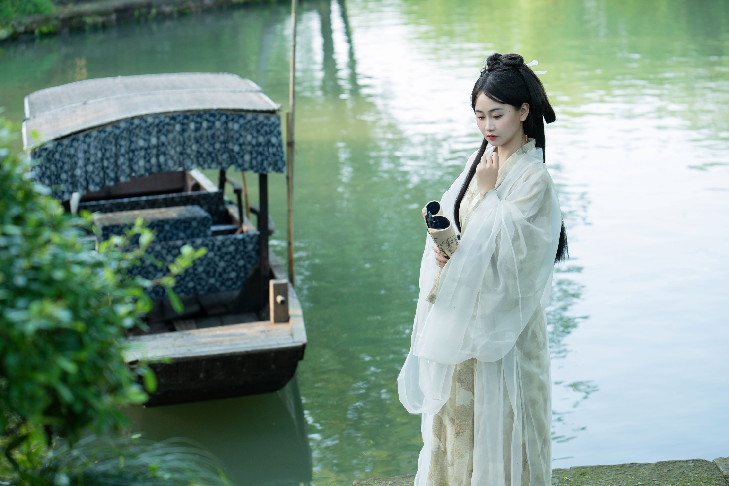 图片[4]-湫一只岁岁 – 《只此青绿间》[25P]-COS写真在线网