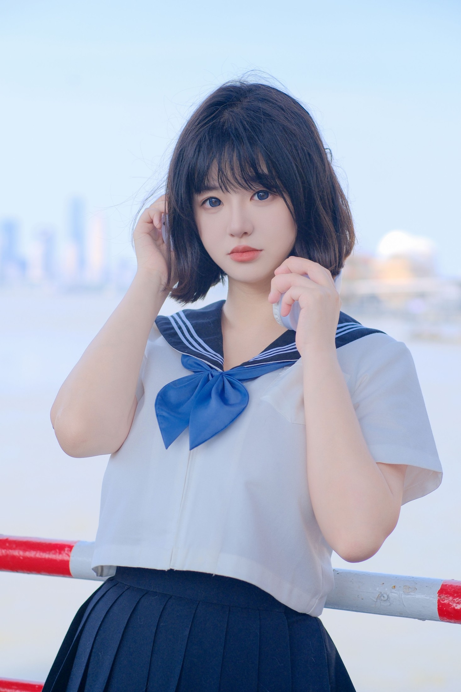 图片[5]-不可爱的禾禾喵 – 《蔚蓝心事》[24P]-COS写真在线网