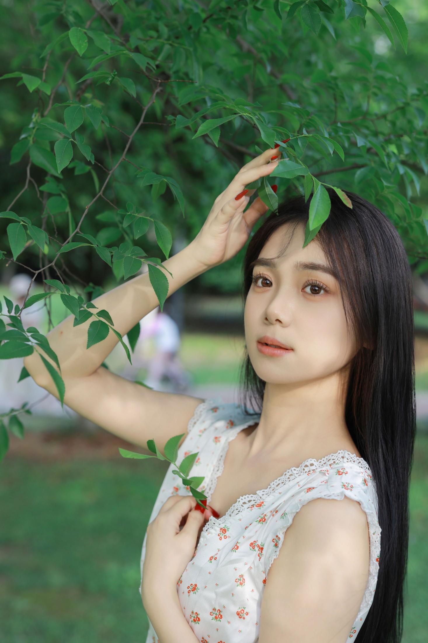 图片[6]-我不刷鸟 – 《林间绿影》[24P]-COS写真在线网