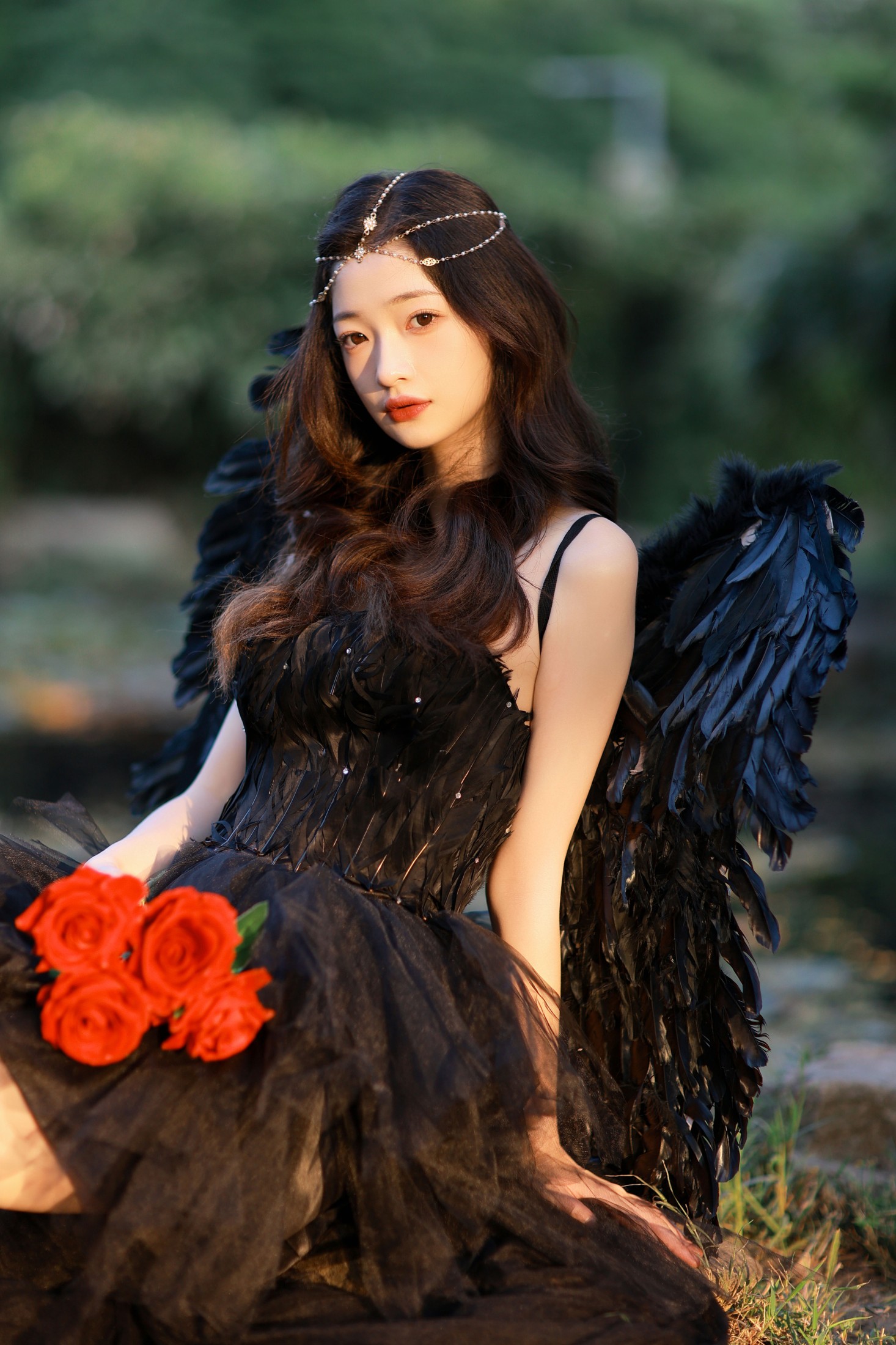 图片[6]-小呆同学 – 《黑天使》[24P]-COS写真在线网