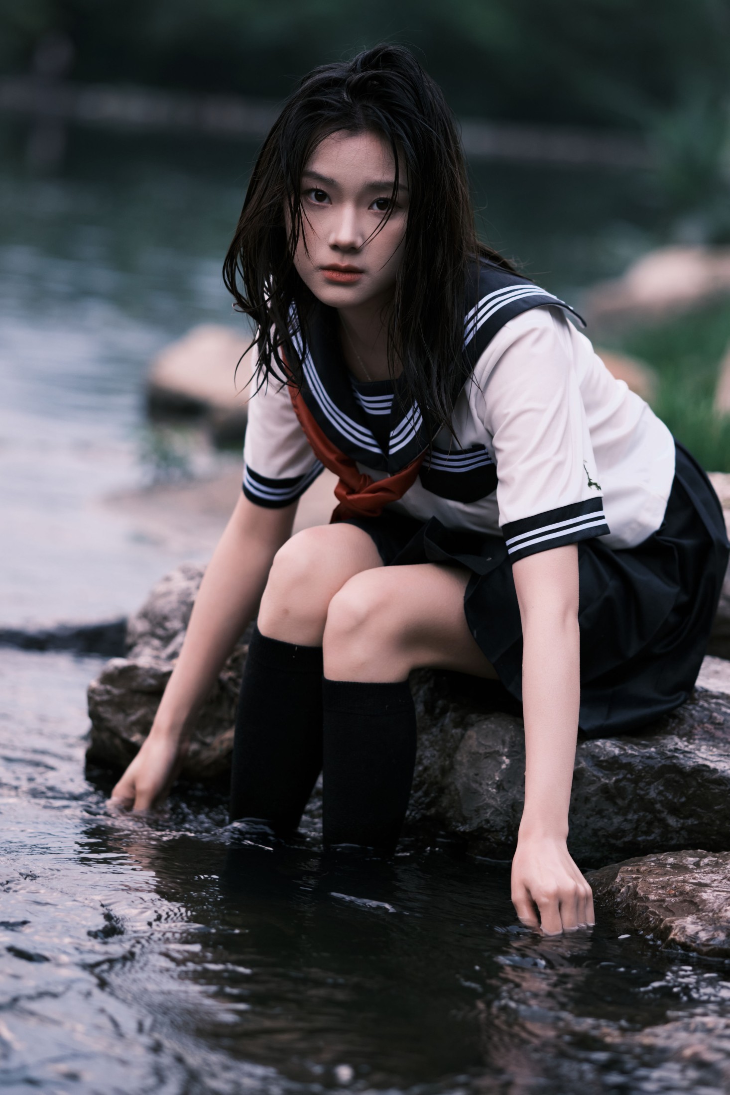 图片[6]-To小北 – 《水中jk》[25P]-COS写真在线网