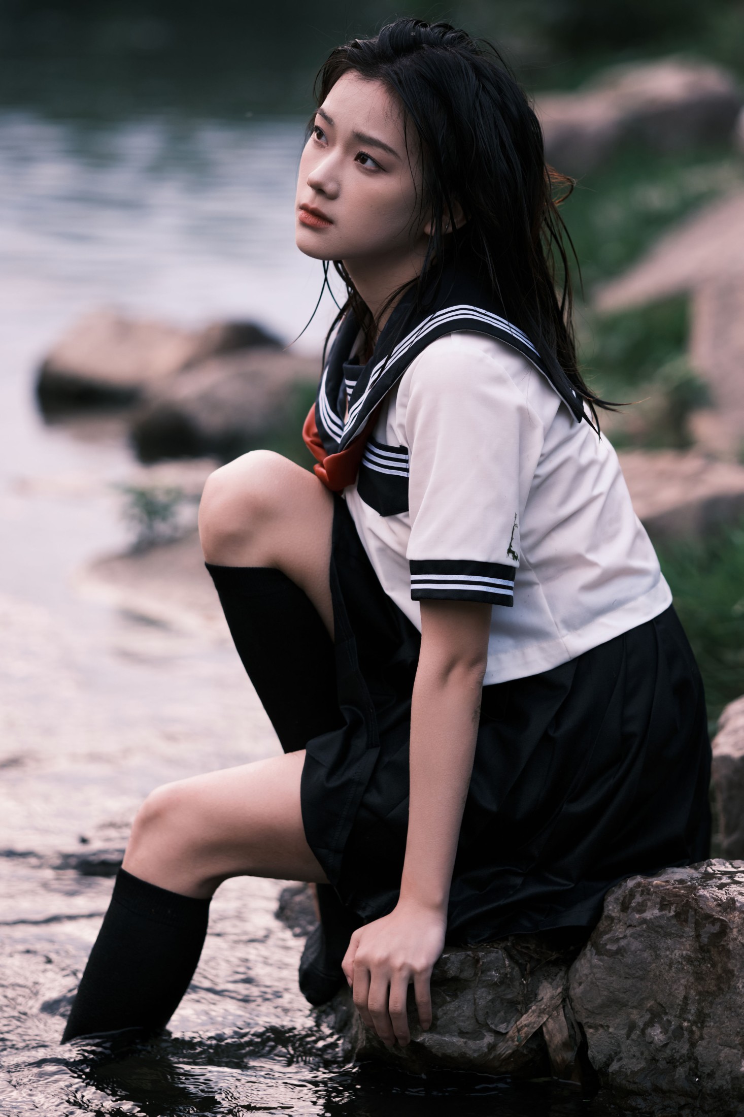 图片[4]-To小北 – 《水中jk》[25P]-COS写真在线网