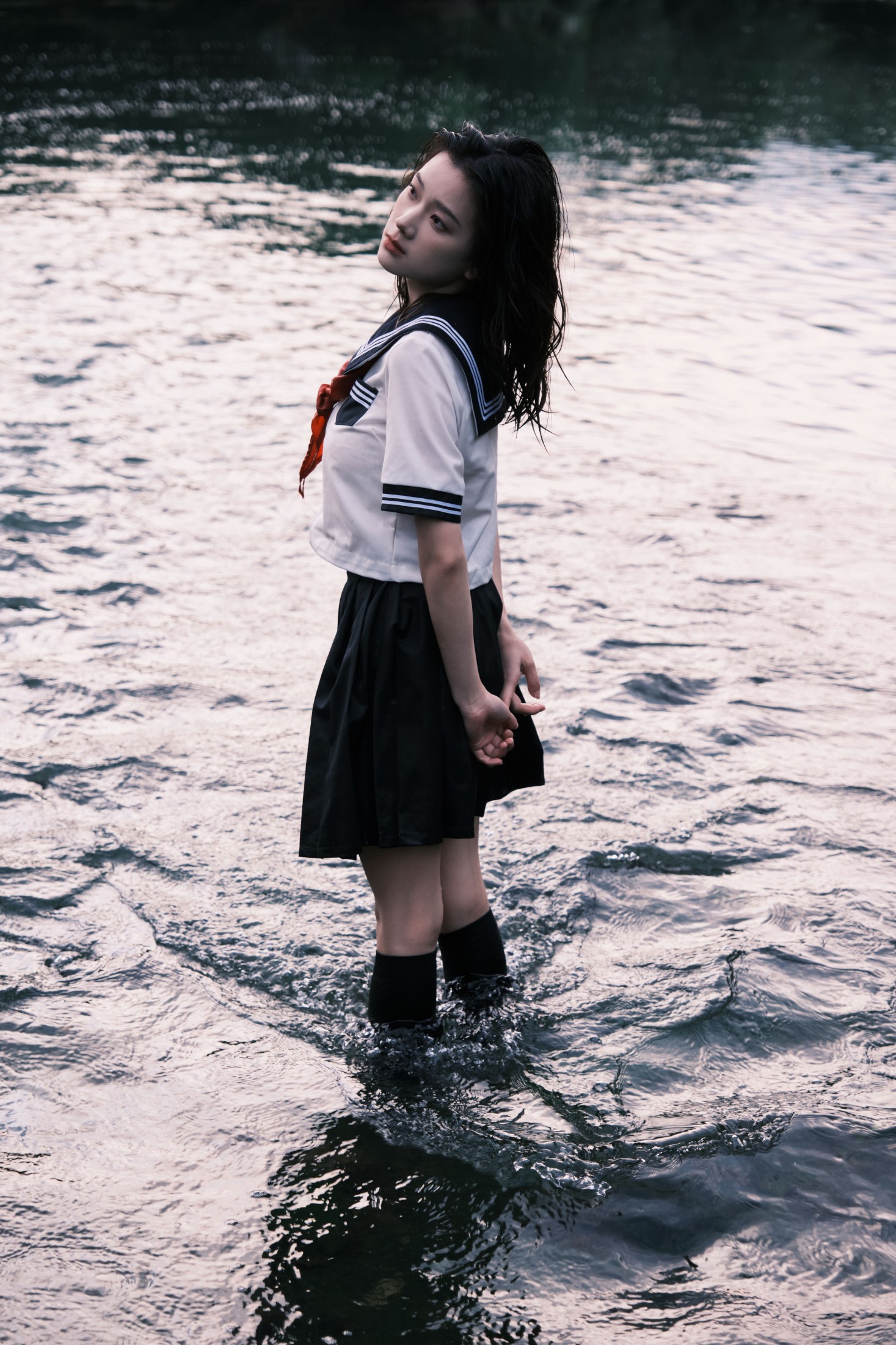 图片[3]-To小北 – 《水中jk》[25P]-COS写真在线网