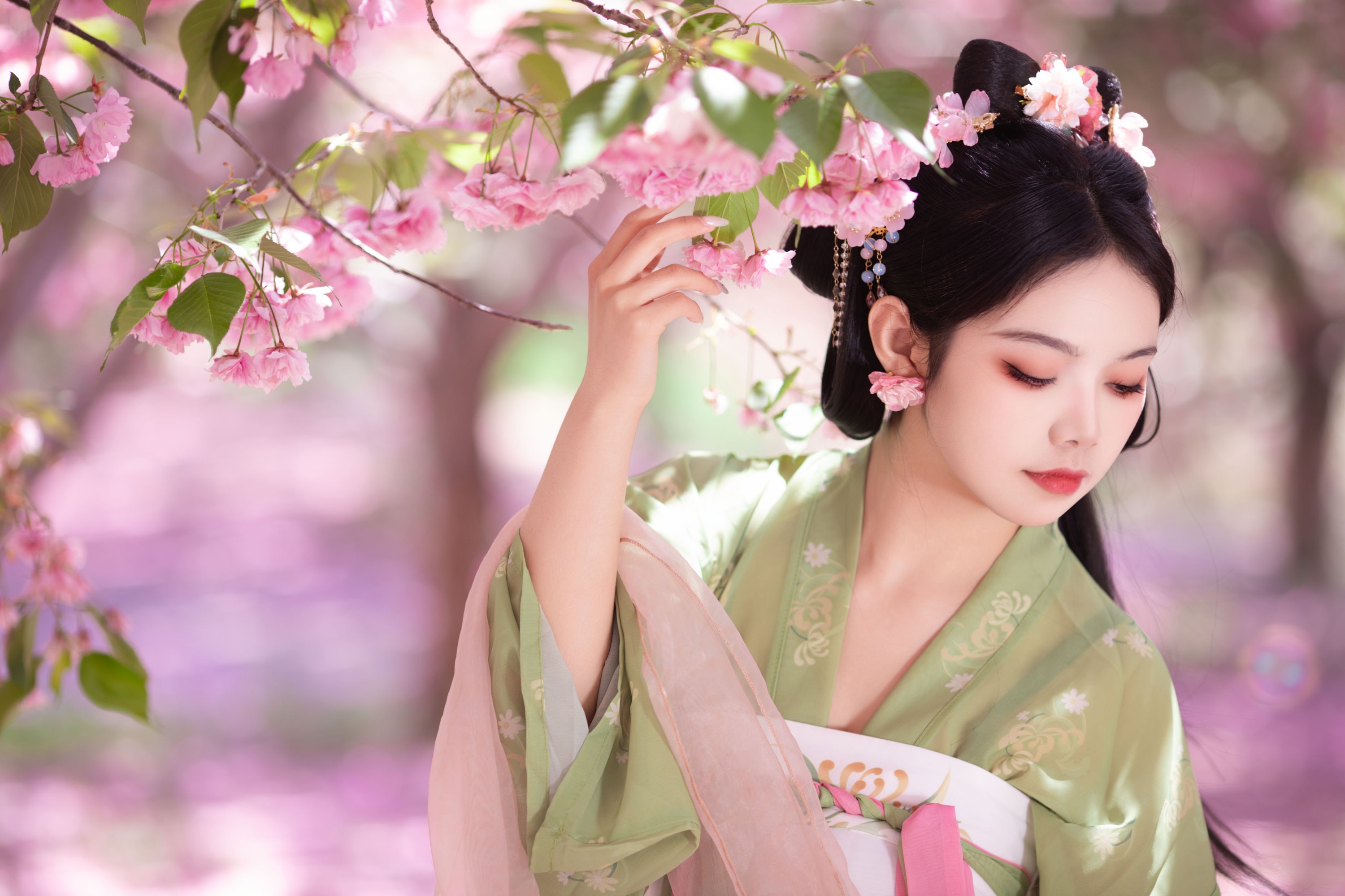 图片[6]-婉仪 – 《落樱》[22P]-COS写真在线网