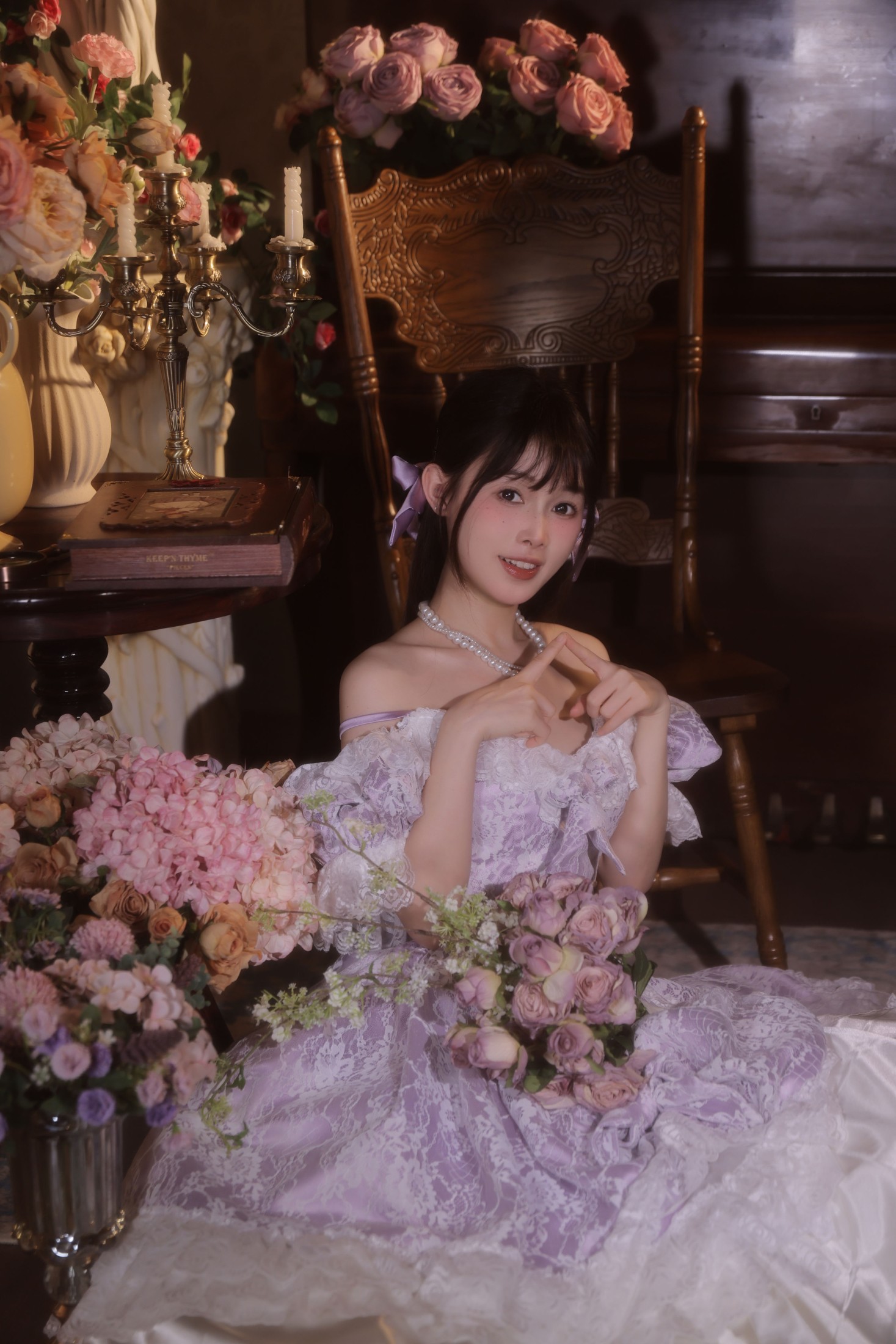 图片[6]-酸奶加心好好次 – 《紫色》[24P]-COS写真在线网