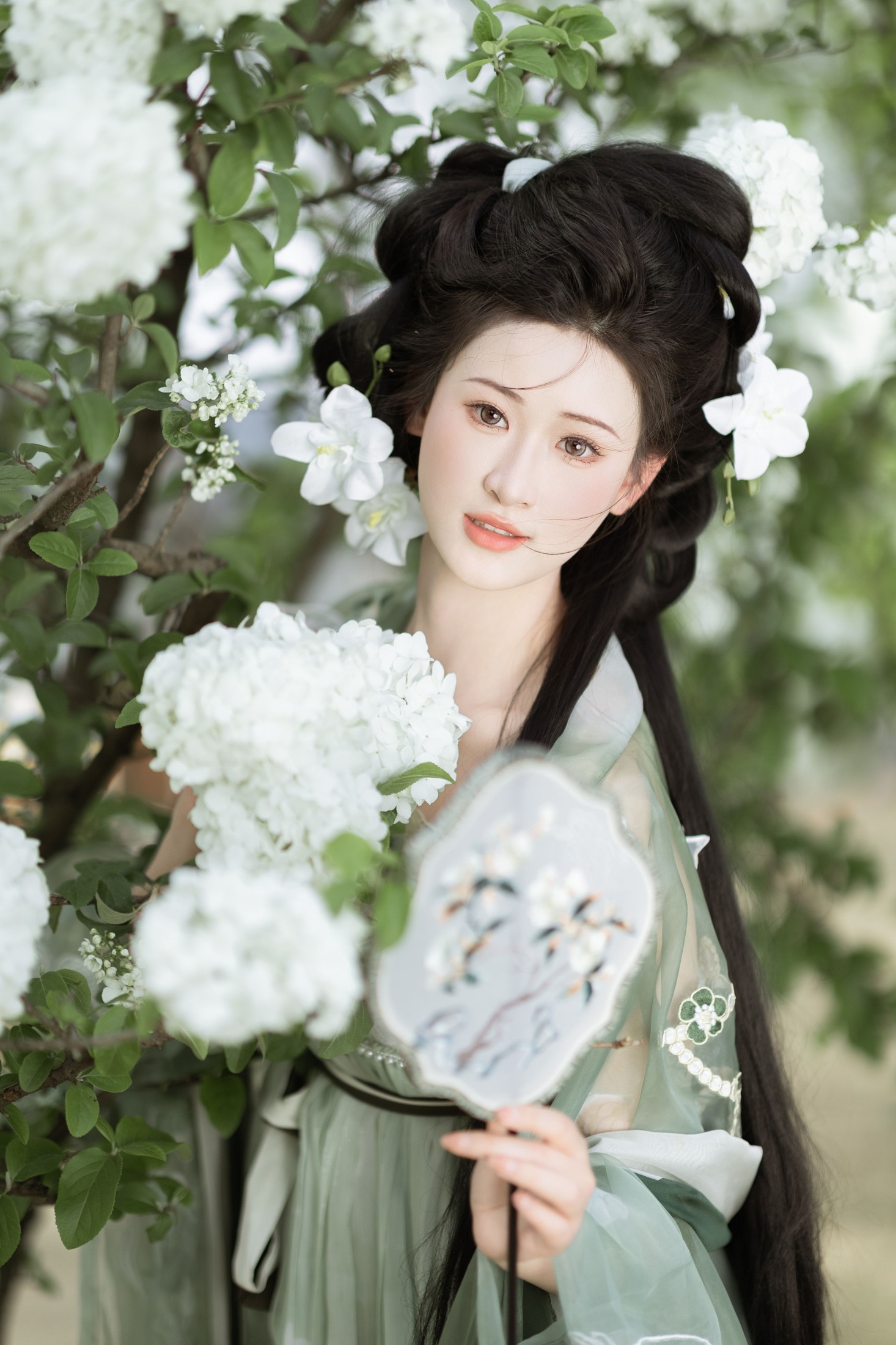 图片[6]-江月月月 – 《玉绣球花》[36P]-COS写真在线网