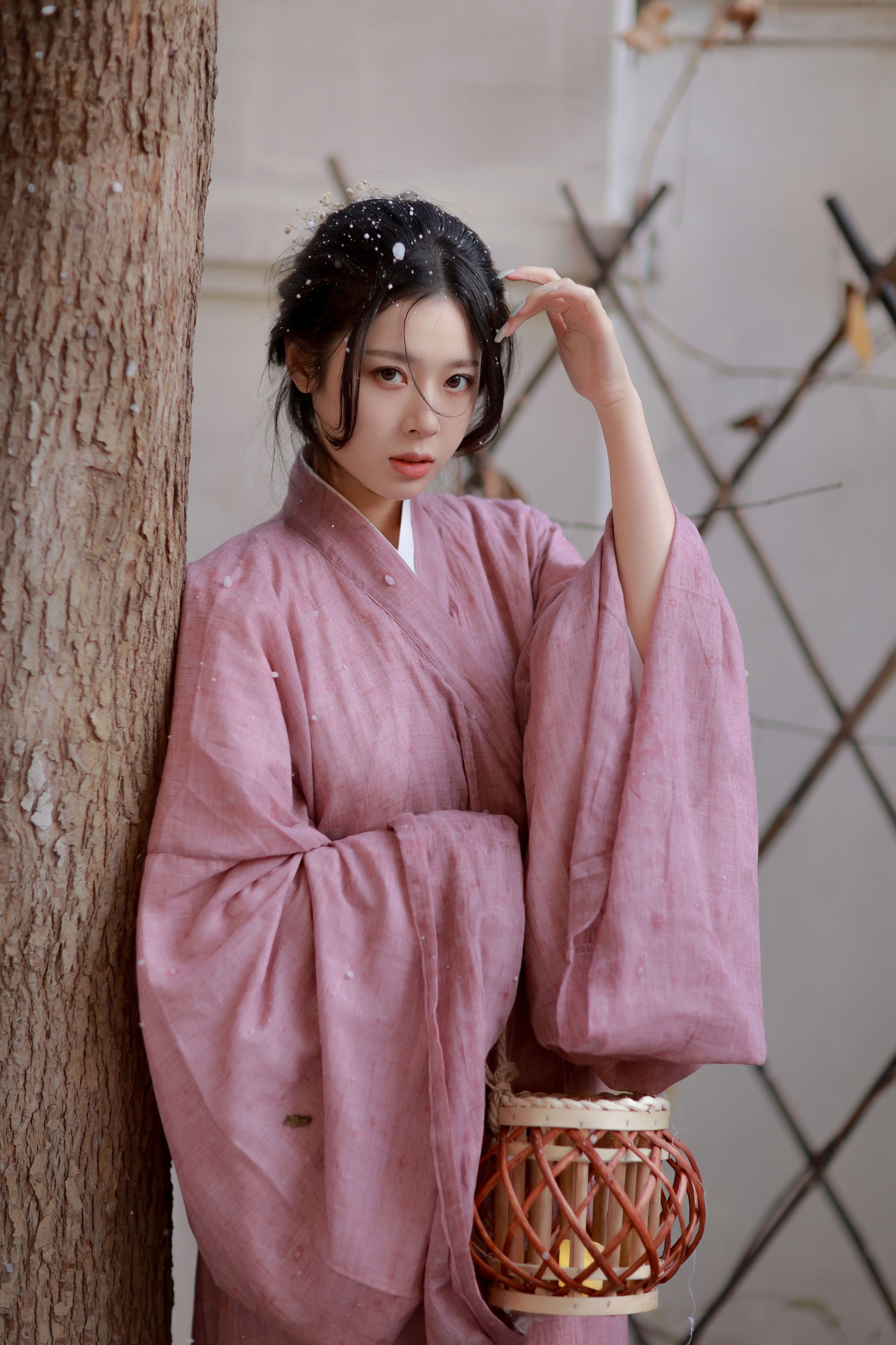 图片[3]-含 – 《雪中人》[22P]-COS写真在线网