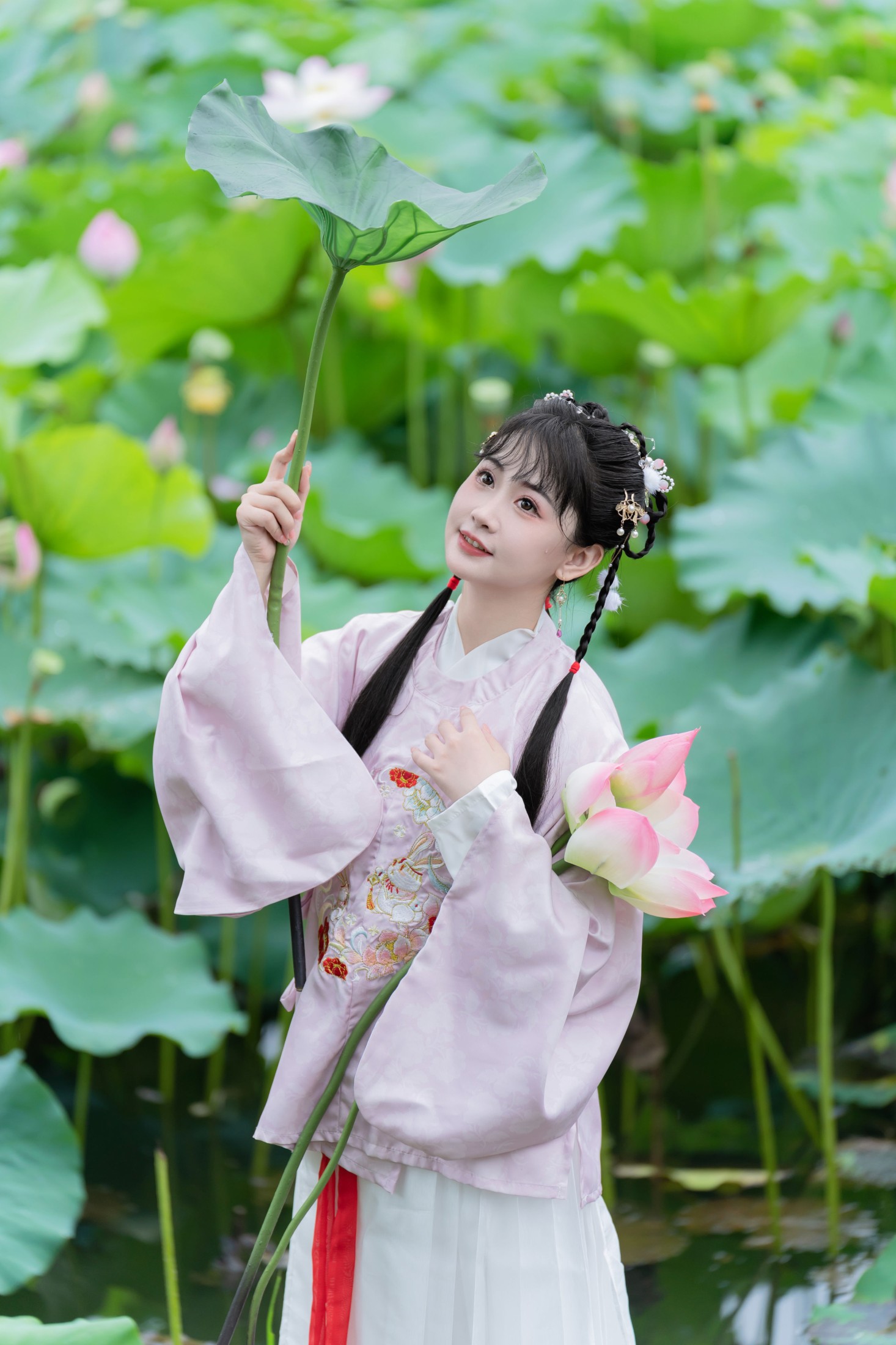 图片[3]-湫一只岁岁 – 《荷花的夏天》[22P]-COS写真在线网