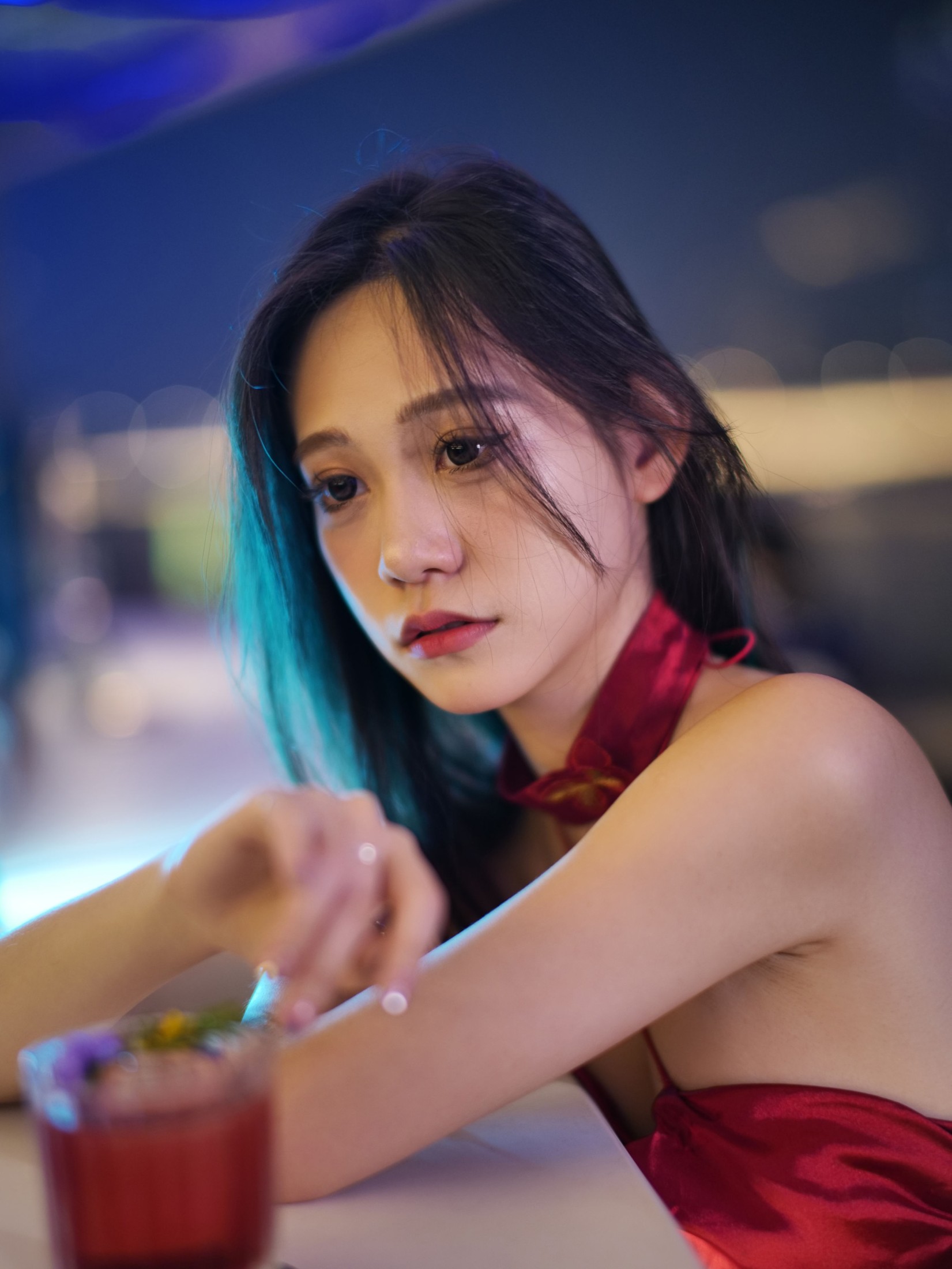 图片[6]-沛欣 – 《红裙倩影》[22P]-COS写真在线网