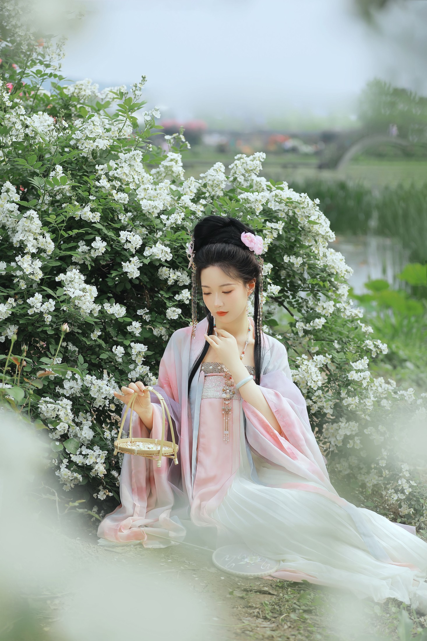 图片[6]-甜甜 – 《花间意》[22P]-COS写真在线网