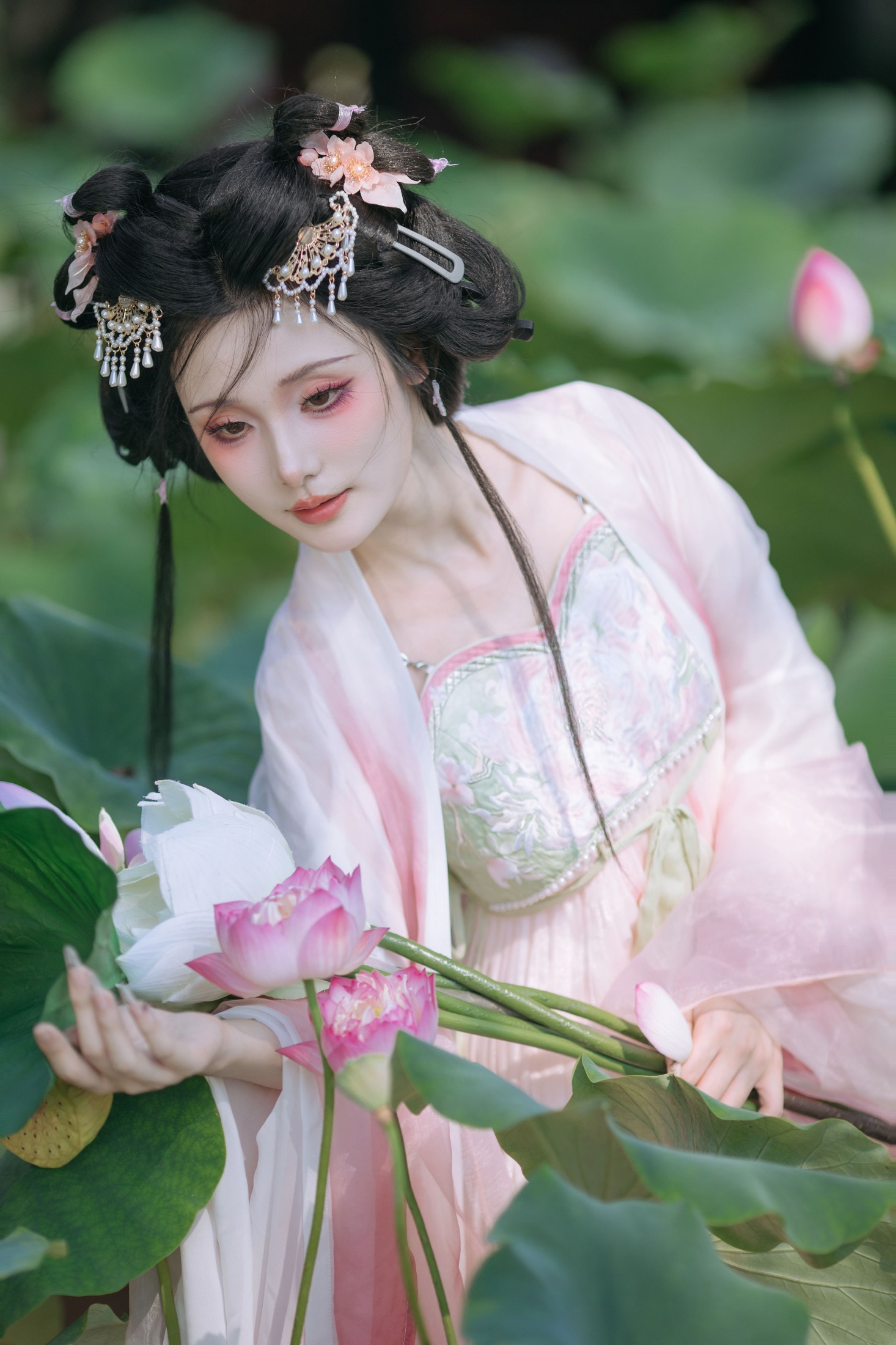 图片[6]-一枝沐瑶瑶 – 《小荷仙》[20P]-COS写真在线网