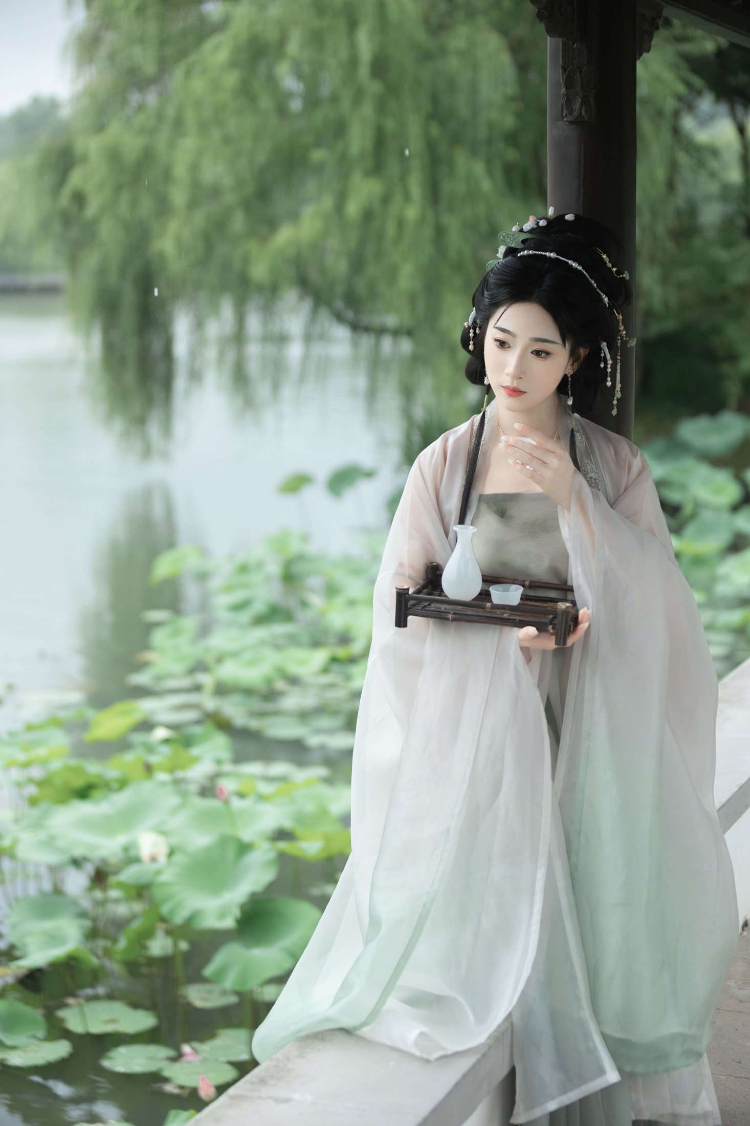 图片[6]-辣兔头 – 《梅雨赏荷》[29P]-COS写真在线网