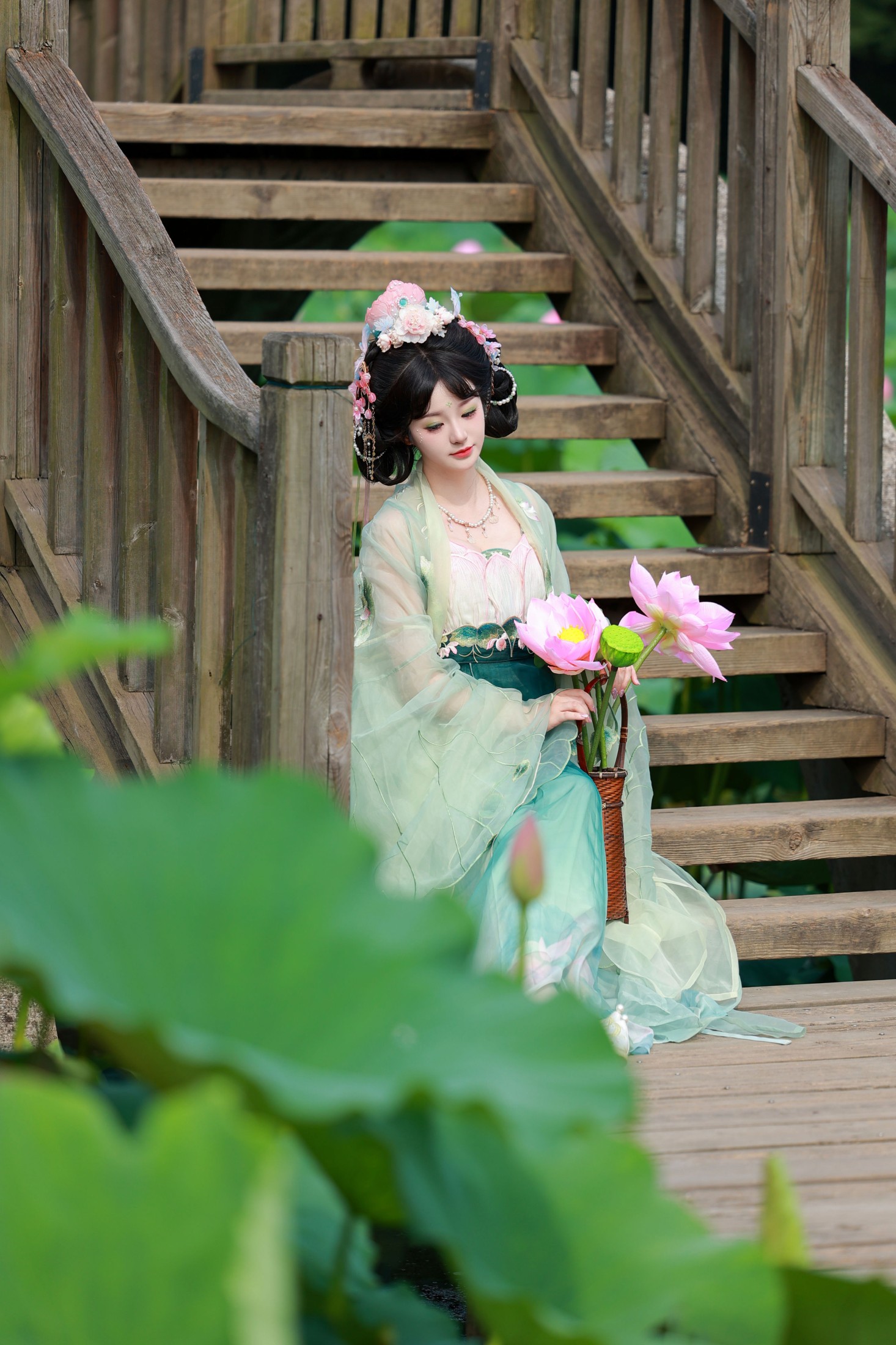 图片[6]-不可爱的禾禾喵 – 《十里芙蕖》[34P]-COS写真在线网
