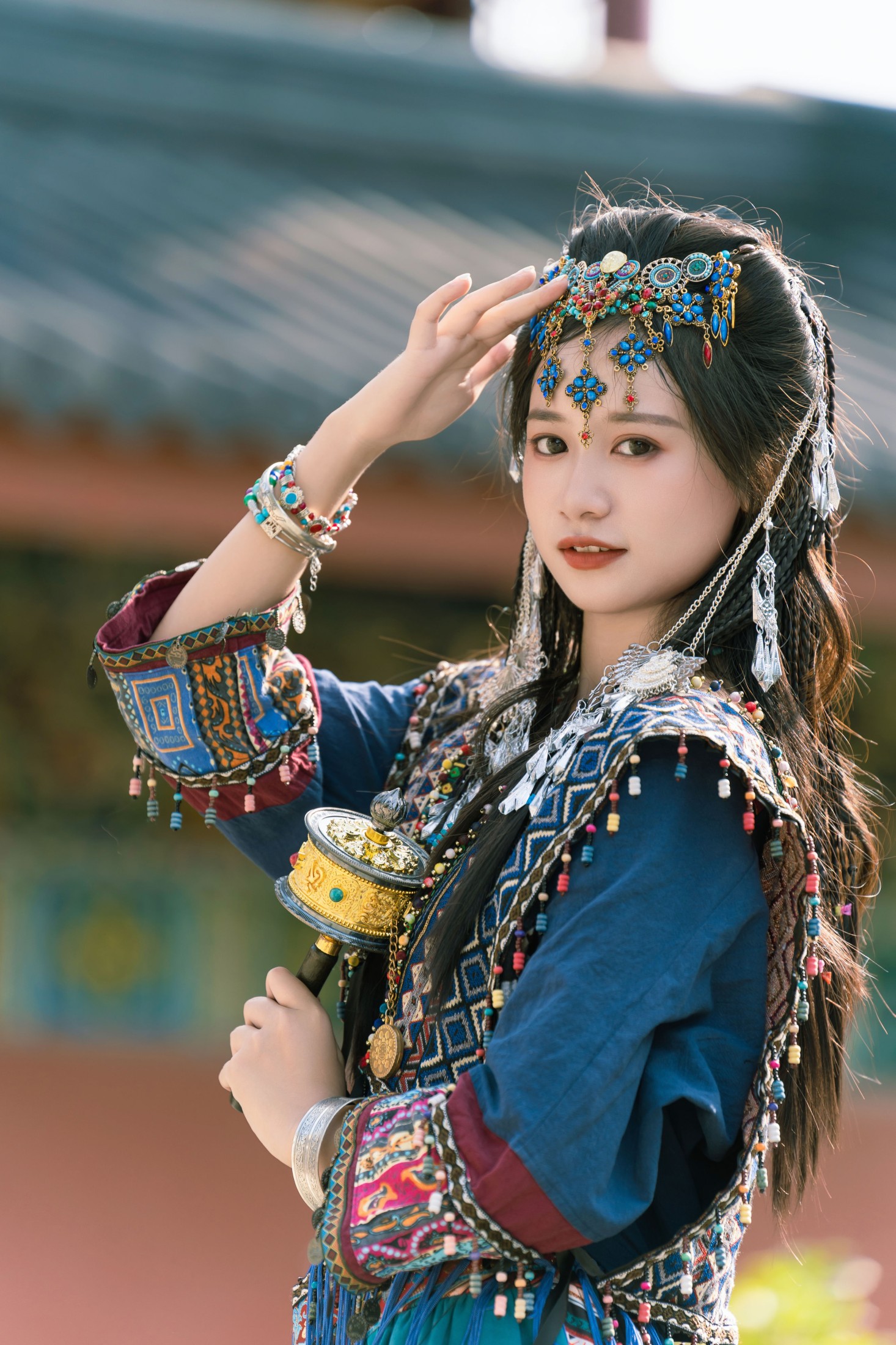 图片[6]-橙子舒 – 《永远热爱民族风》[21P]-COS写真在线网