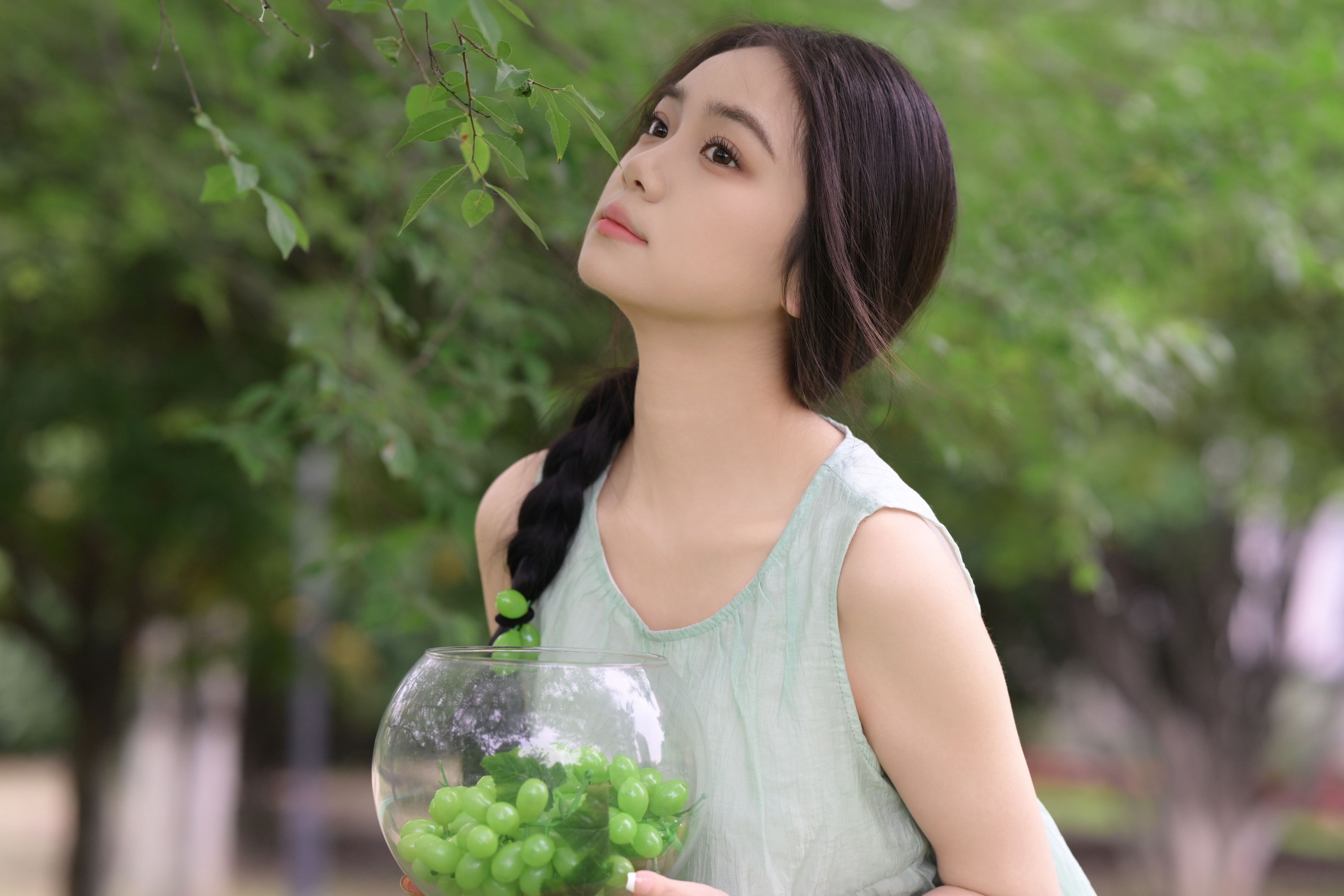 图片[6]-我不刷鸟 – 《与绿色同频的夏天》[29P]-COS写真在线网