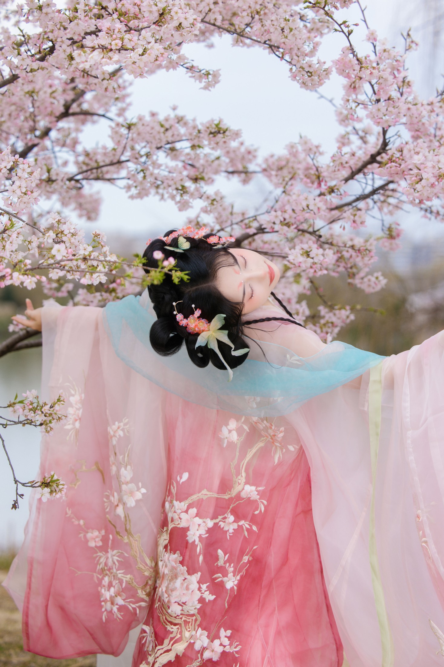 图片[4]-衔鹿 – 《赏樱》[30P]-COS写真在线网