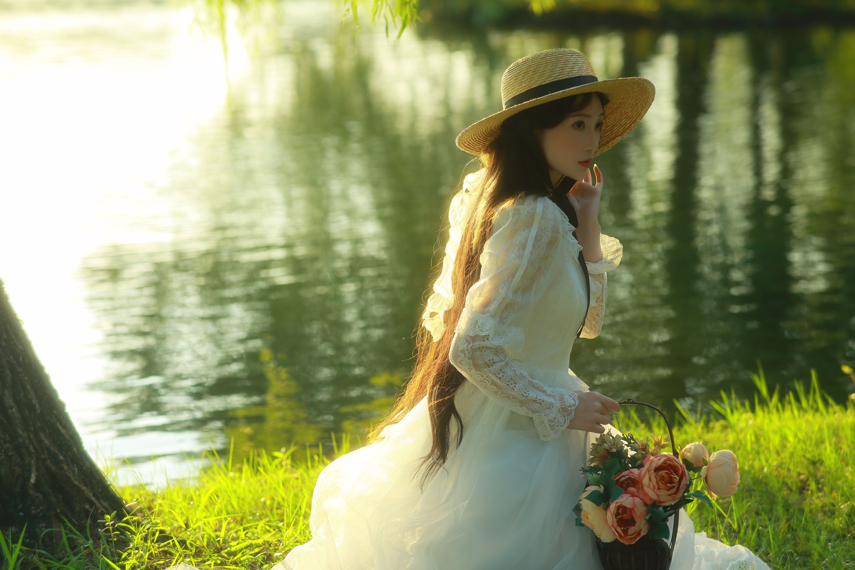 图片[6]-柳柳杨柳柳_  – 《湖边假日》[39P]-COS写真在线网