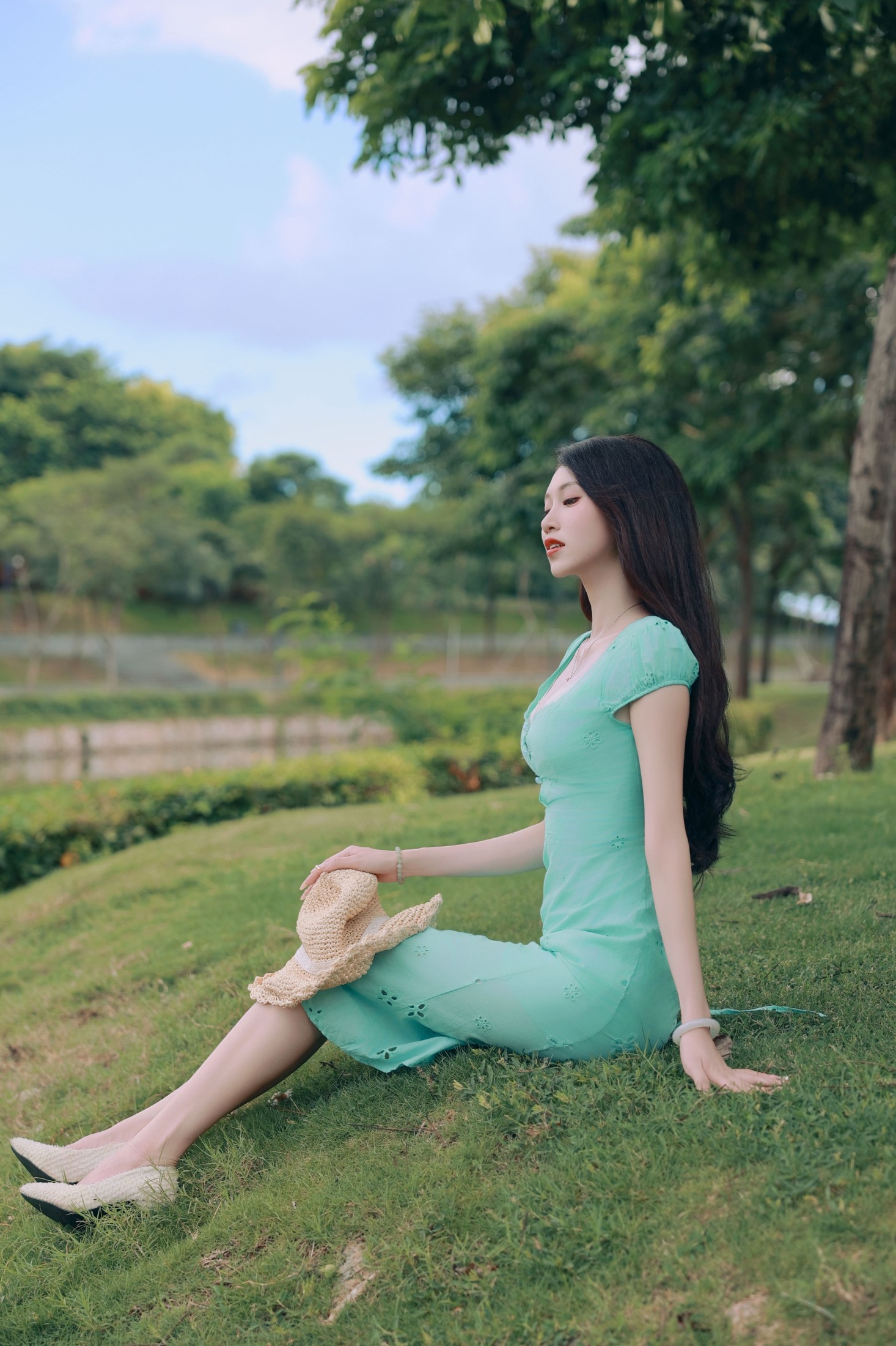 图片[6]-六六 – 《花漾蓝梦》[31P]-COS写真在线网