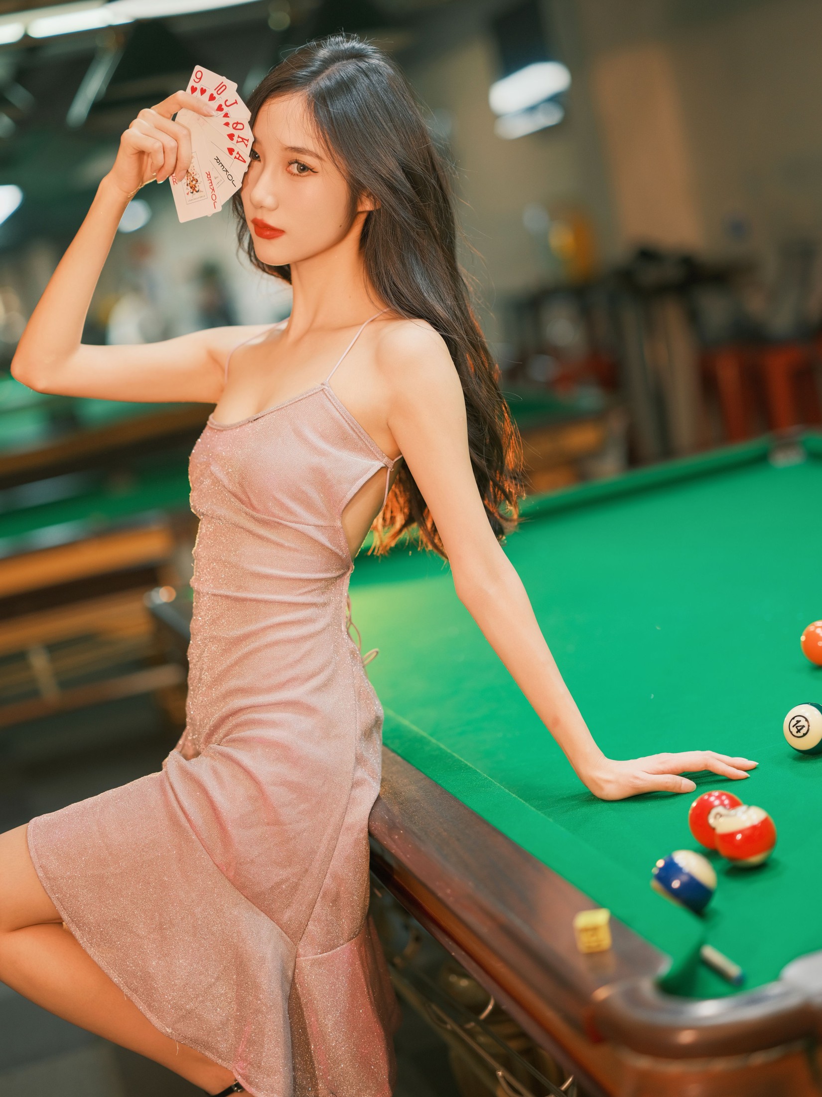 图片[3]-o1ne万 – 《台球之舞》[38P]-COS写真在线网