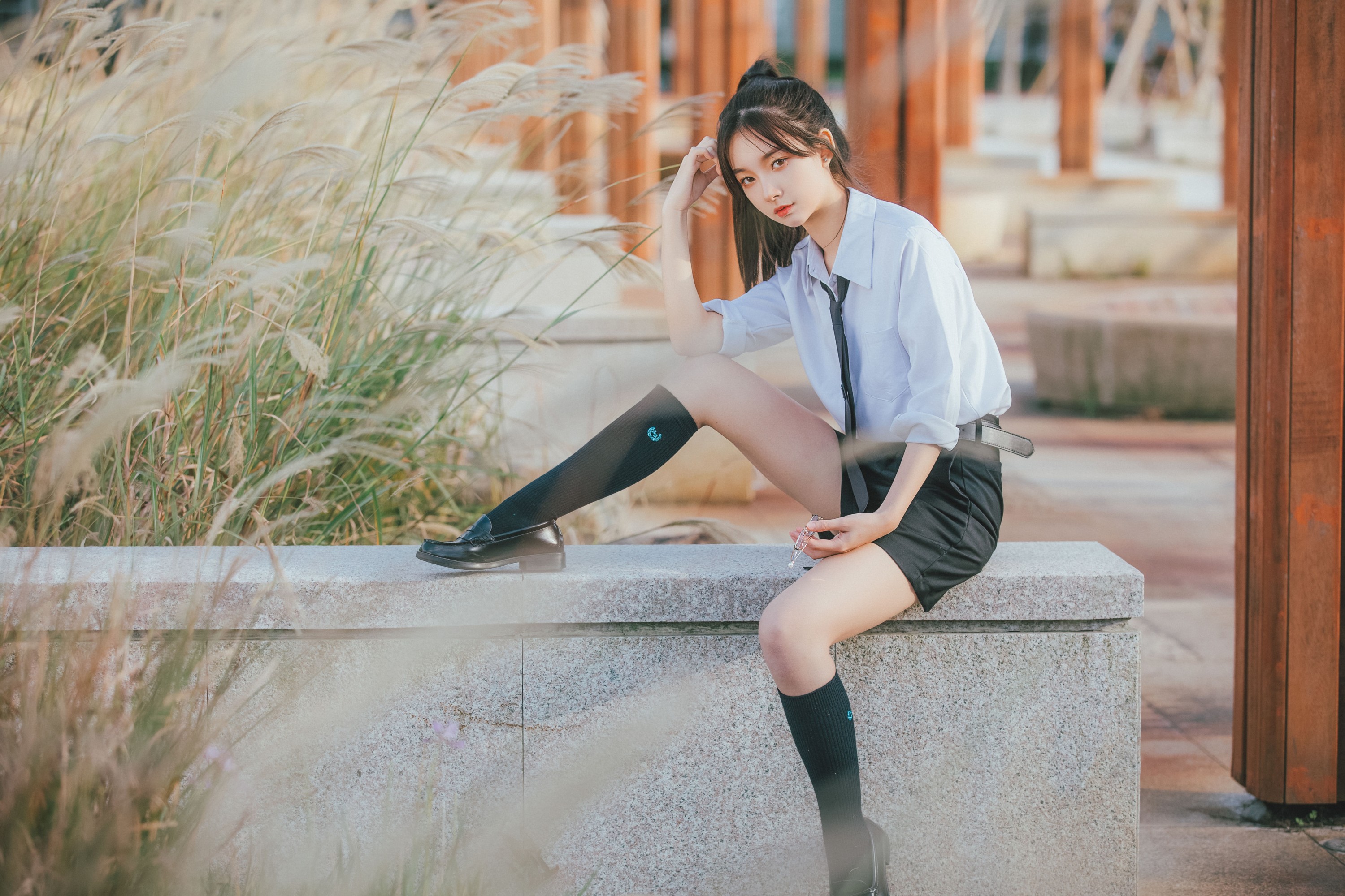 图片[6]-徐十七嘛 – 《酷酷学姐》[33P]-COS写真在线网