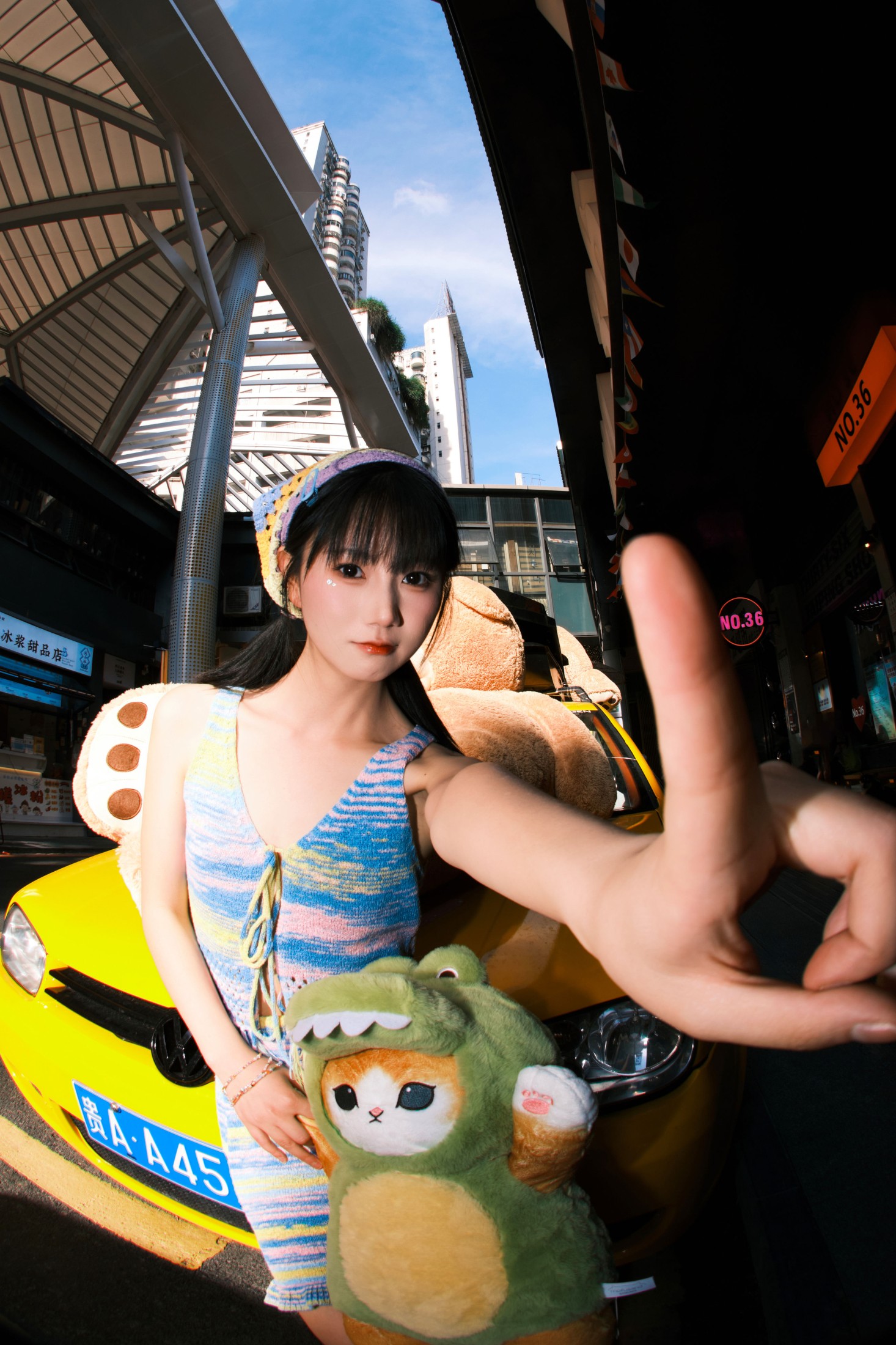 图片[6]-肉宋堡 – 《多巴胺鱼眼街拍》[22P]-COS写真在线网