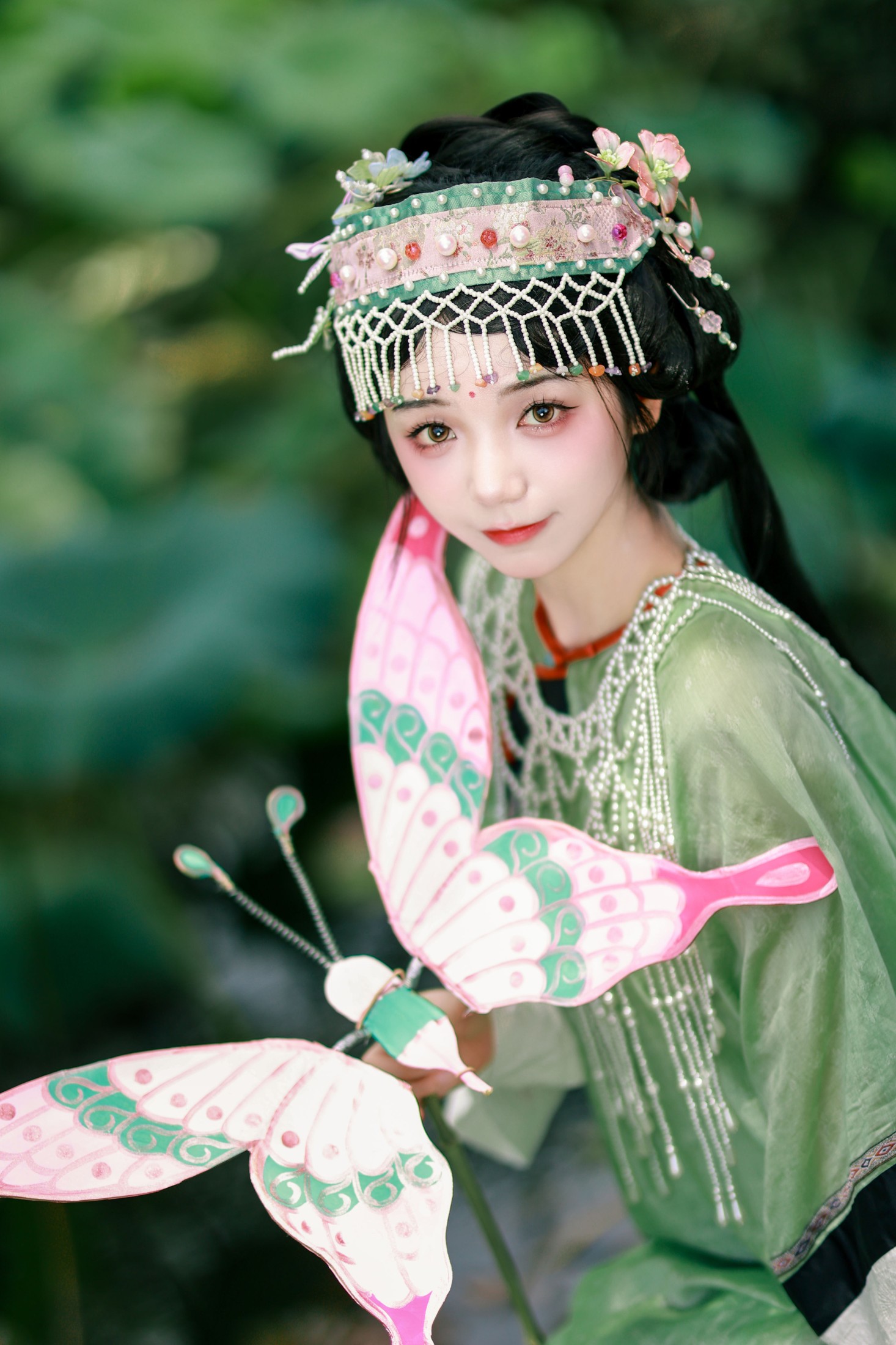 图片[6]-戒软糖 – 《绿罗裙》[28P]-COS写真在线网