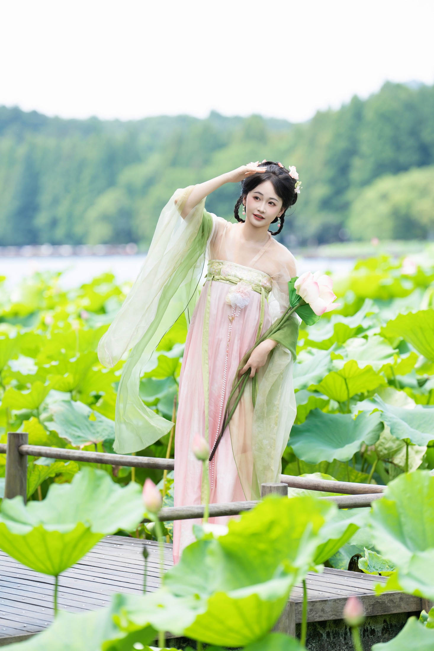 图片[3]-湫一只岁岁 – 《荷花少女》[25P]-COS写真在线网