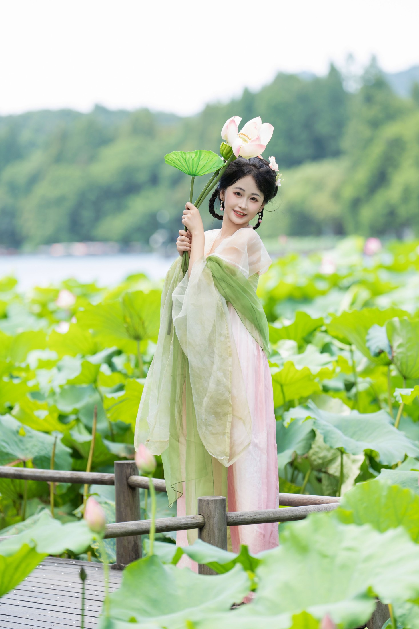 图片[4]-湫一只岁岁 – 《荷花少女》[25P]-COS写真在线网