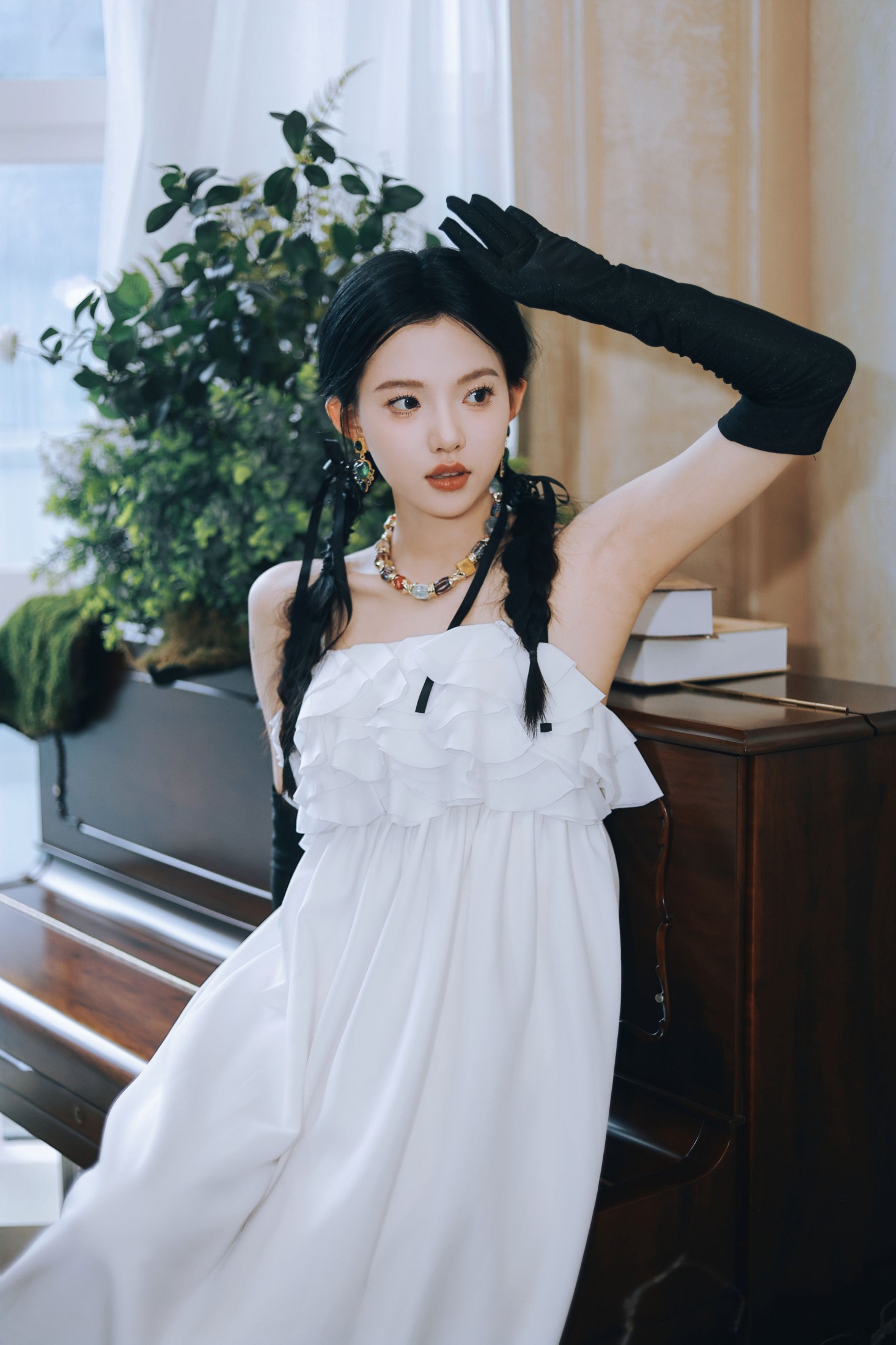 图片[6]-露露 – 《夏天的闲暇瞬间 轻婚纱》[28P]-COS写真在线网