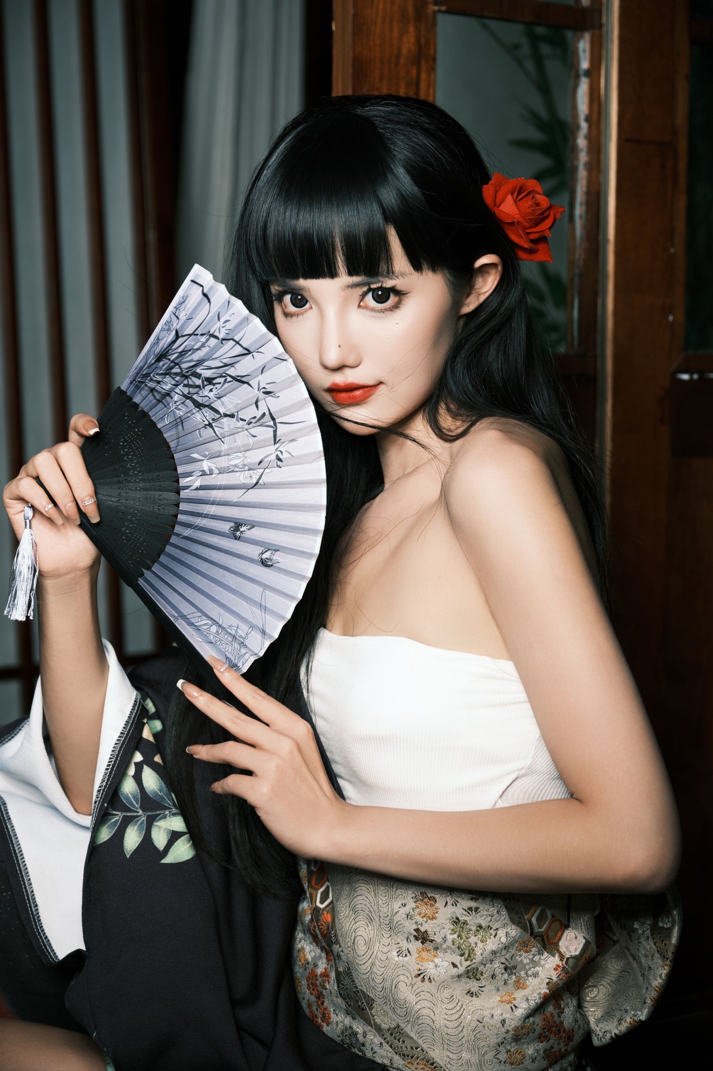 图片[5]-多米Domy – 《黑道御姐》[52P]-COS写真在线网