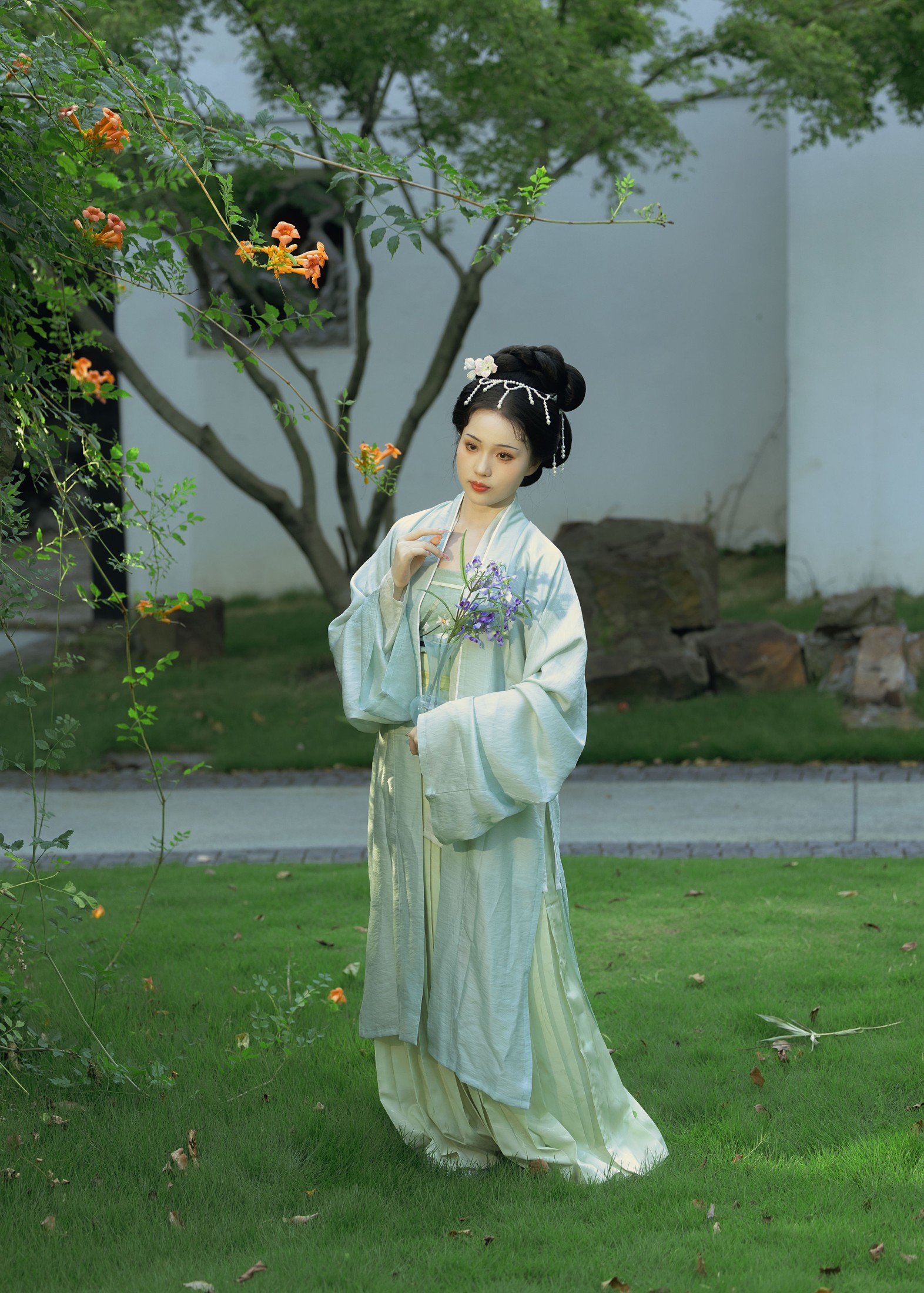 图片[6]-方嘉嘉 – 《晚回舟》[22P]-COS写真在线网