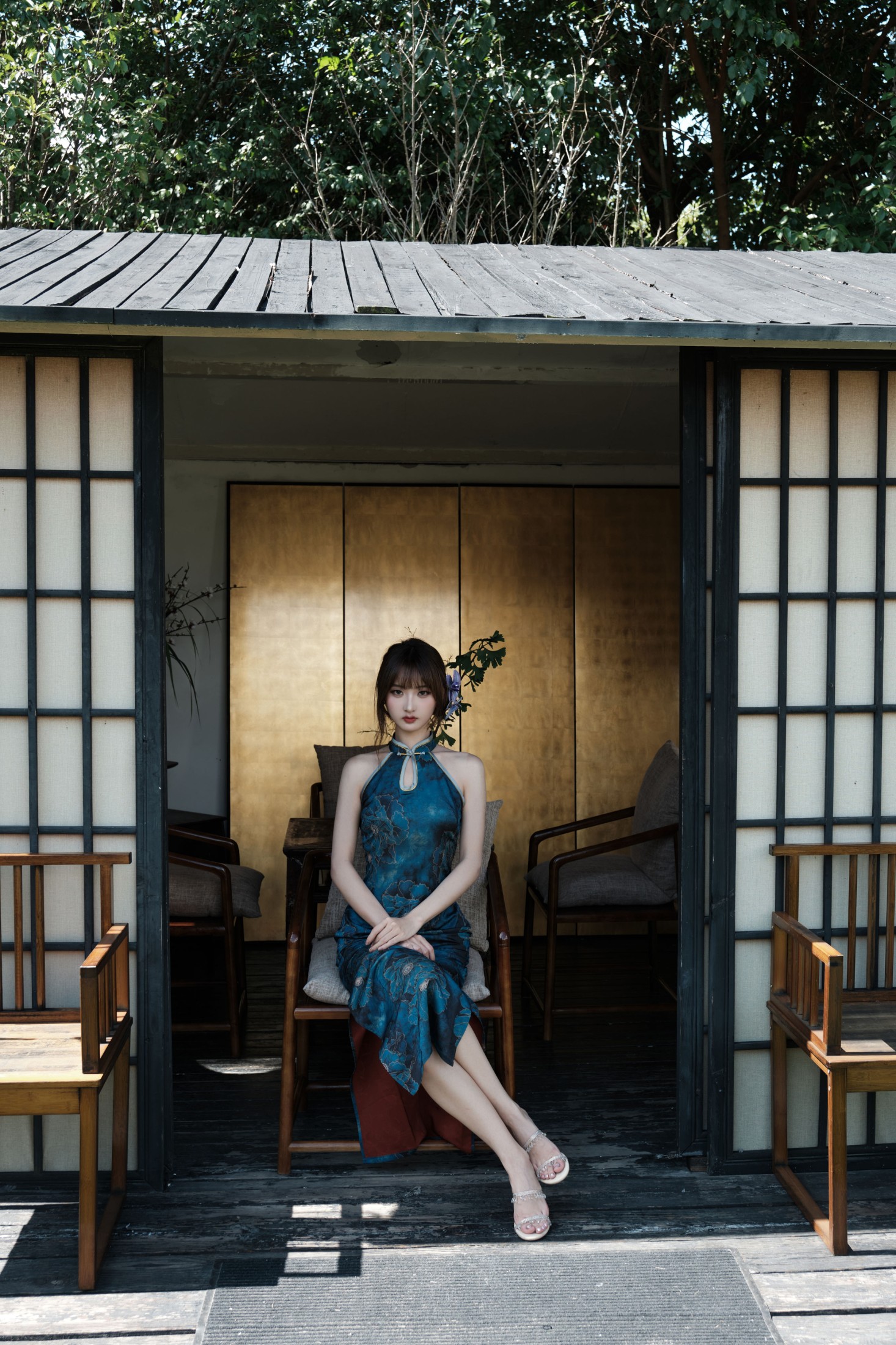 图片[3]-陈年小九 – 《旗袍人像》[35P]-COS写真在线网