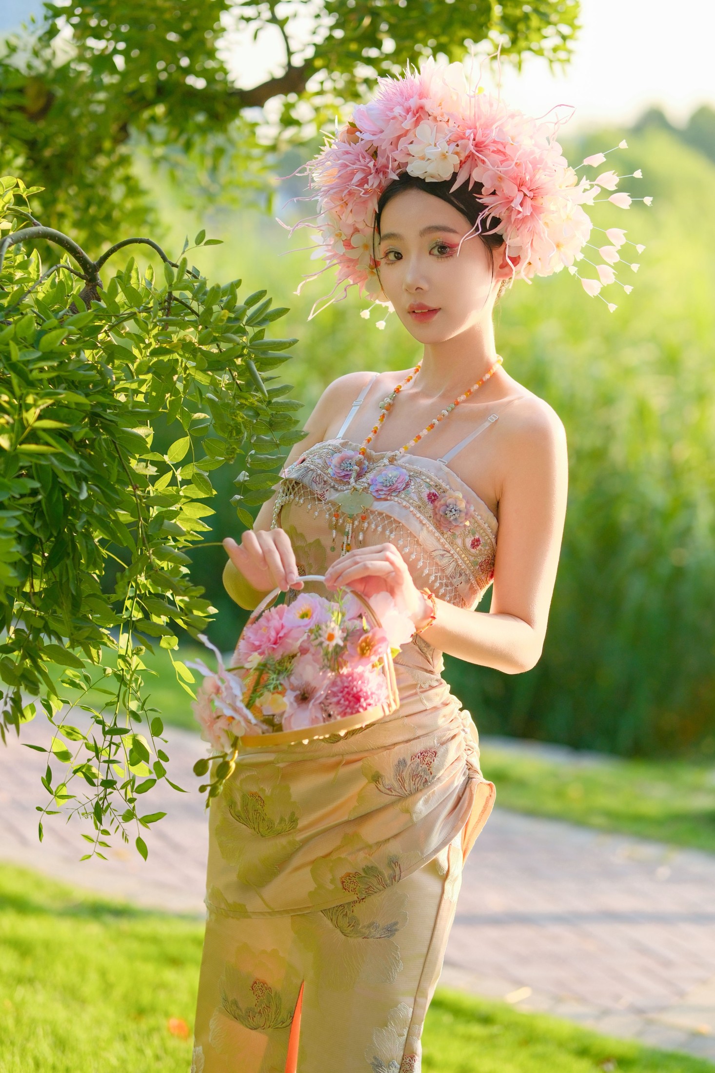 图片[6]-雯雯 – 《簪花女》[22P]-COS写真在线网