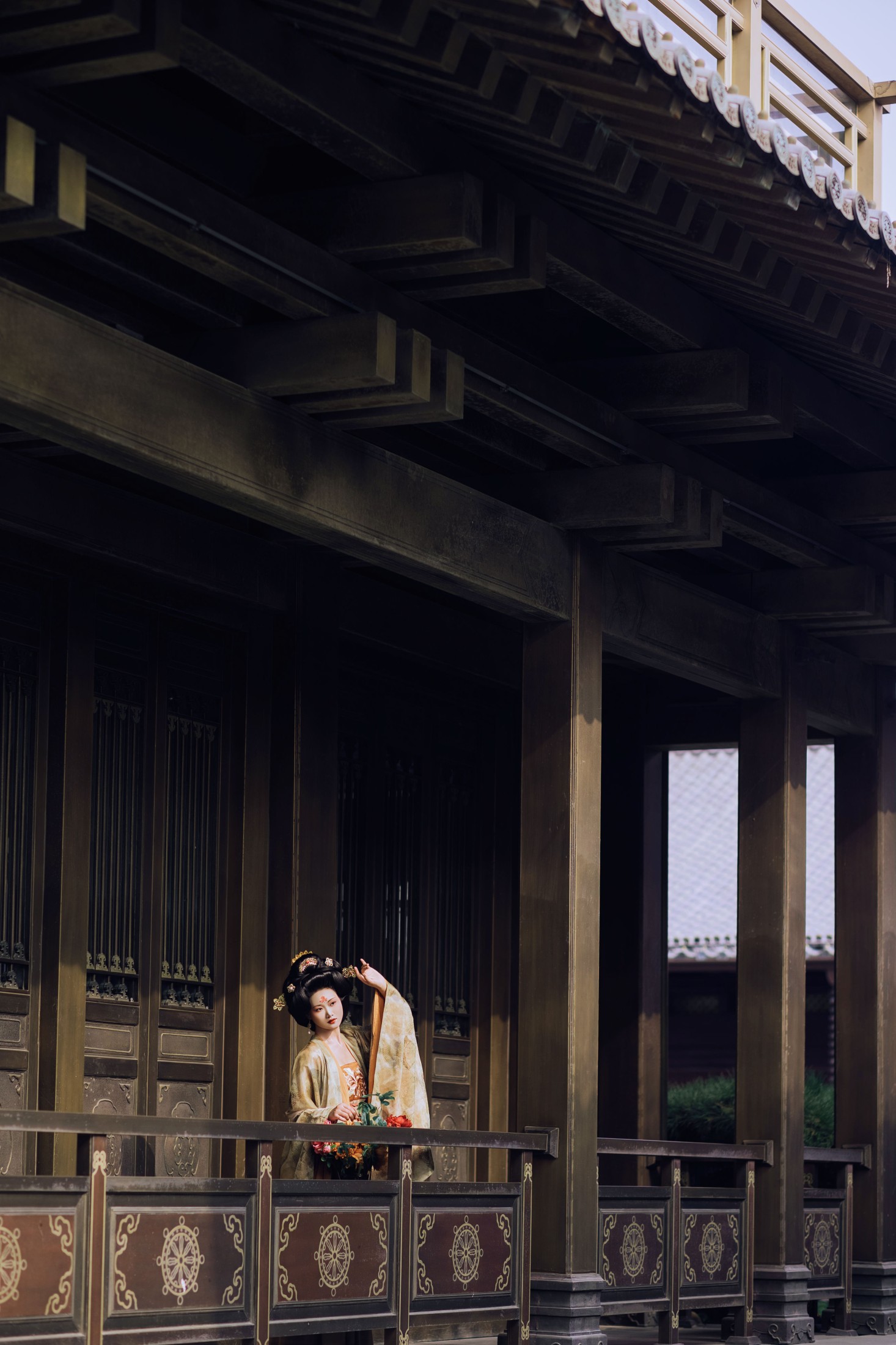 图片[6]-是霜泠吖 – 《秋谒古寺》[29P]-COS写真在线网