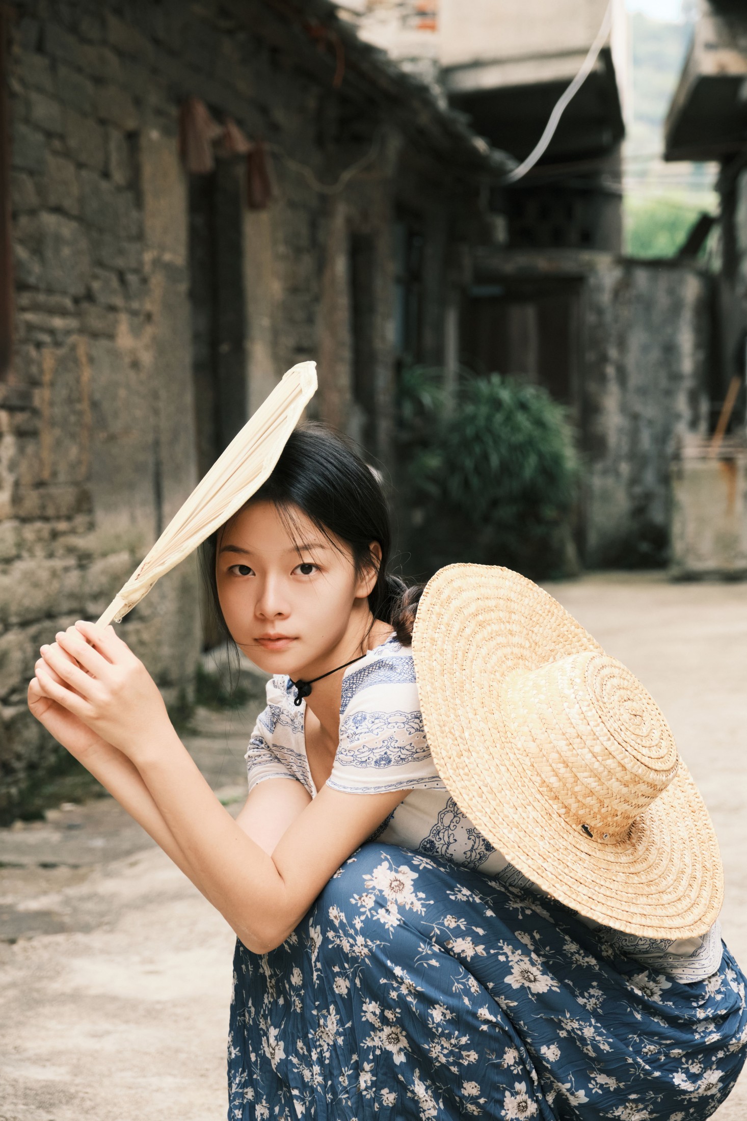 图片[5]-蝴蝶妹妹 – 《古寨人像》[30P]-COS写真在线网