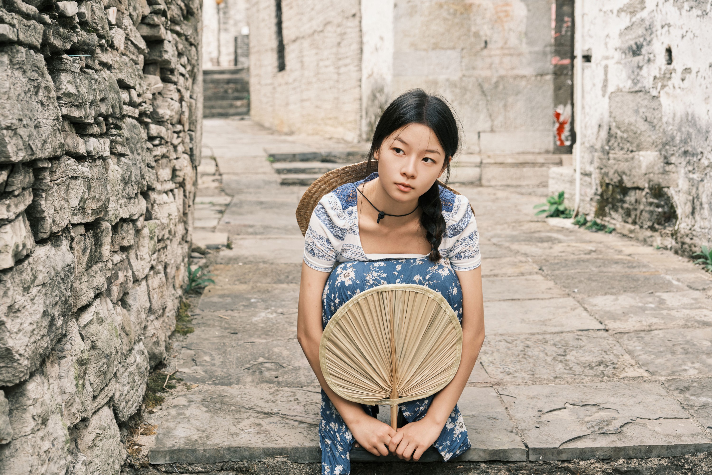 图片[6]-蝴蝶妹妹 – 《古寨人像》[30P]-COS写真在线网