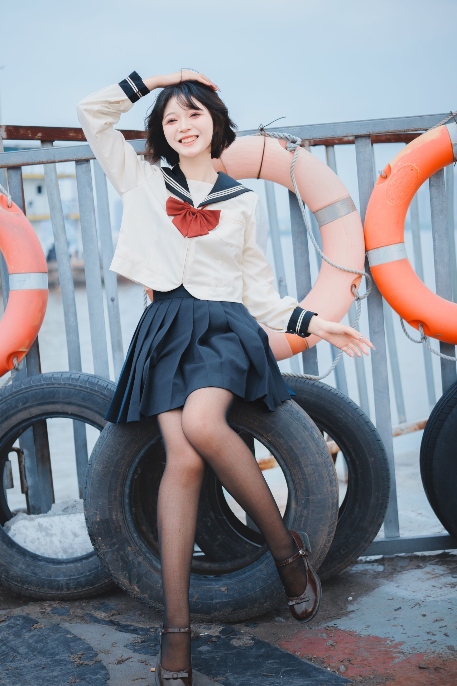 图片[3]-Disexi思宁 – 《一起来坐轮渡》[24P]-COS写真在线网