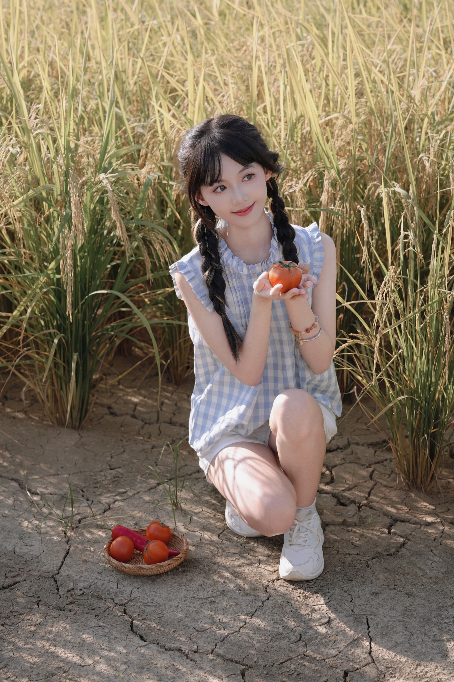 图片[6]-小乐 – 《花田稻香，少女轻颜》[30P]-COS写真在线网