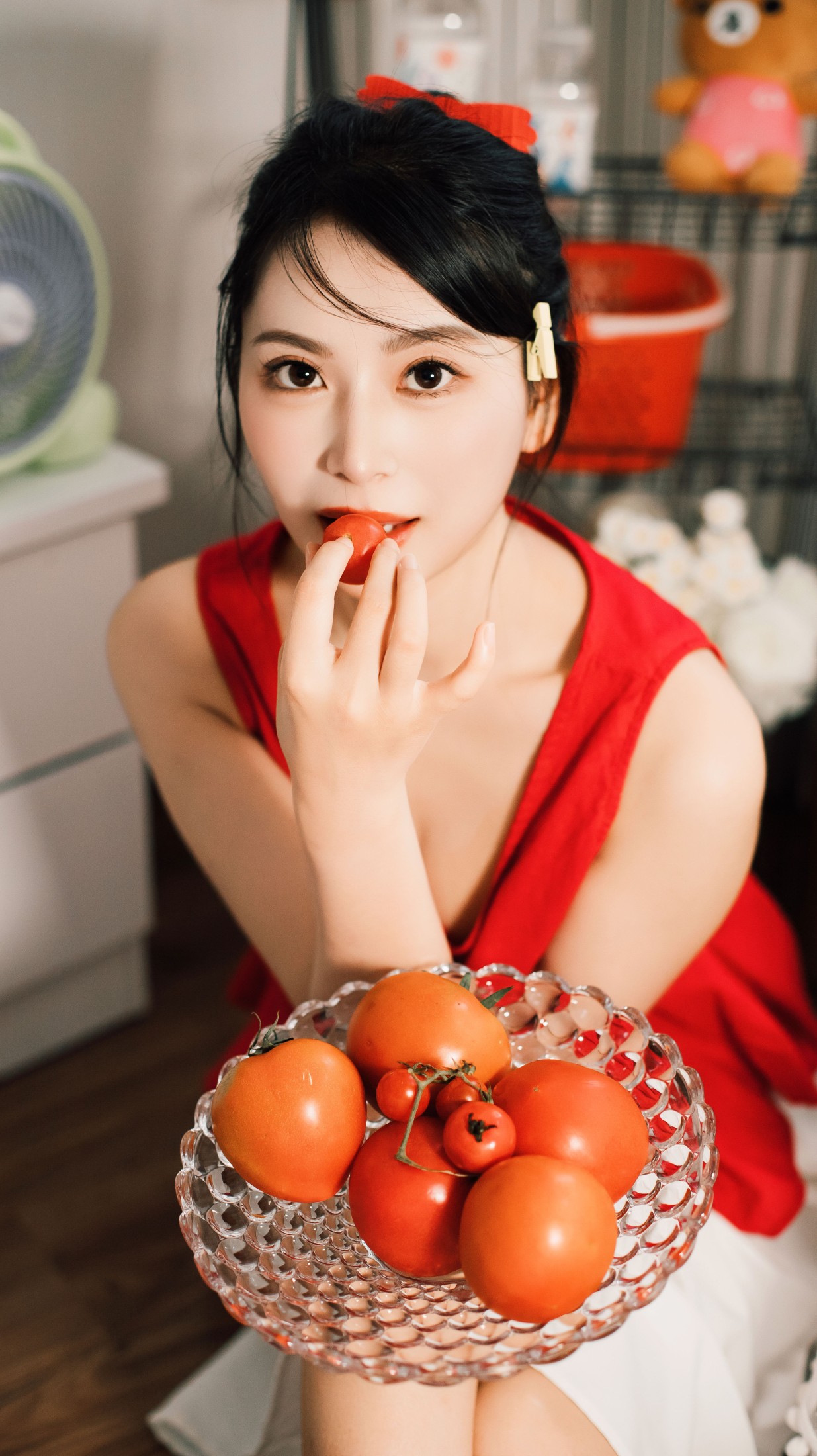 图片[6]-胡夹子 – 《可爱的番茄少女》[26P]-COS写真在线网