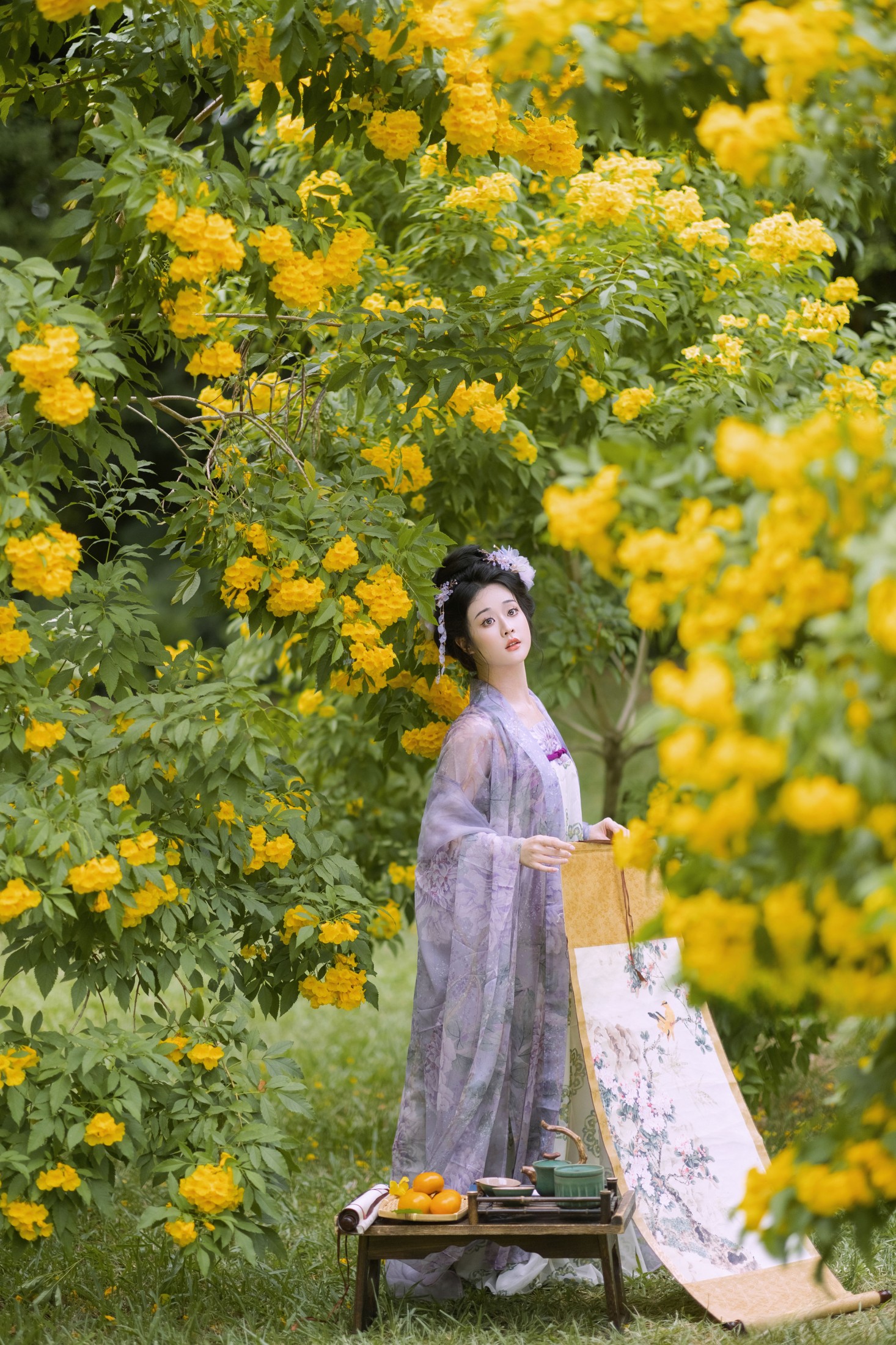 图片[6]-神赐杏杏 – 《晚秋花》[29P]-COS写真在线网