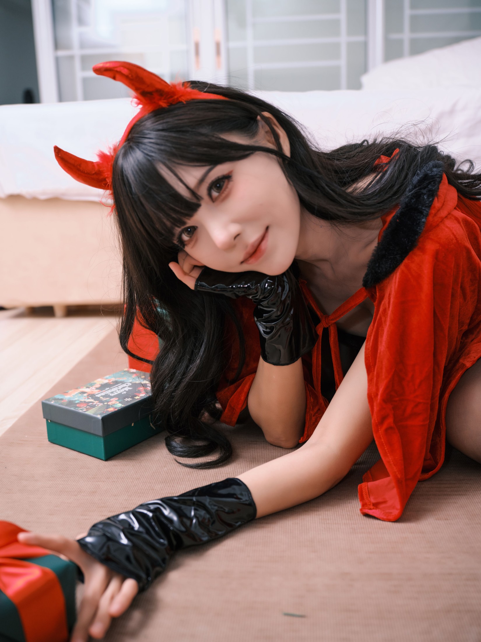 图片[6]-夏树友人帐 – 《小恶魔大闹圣诞》[22P]-COS写真在线网