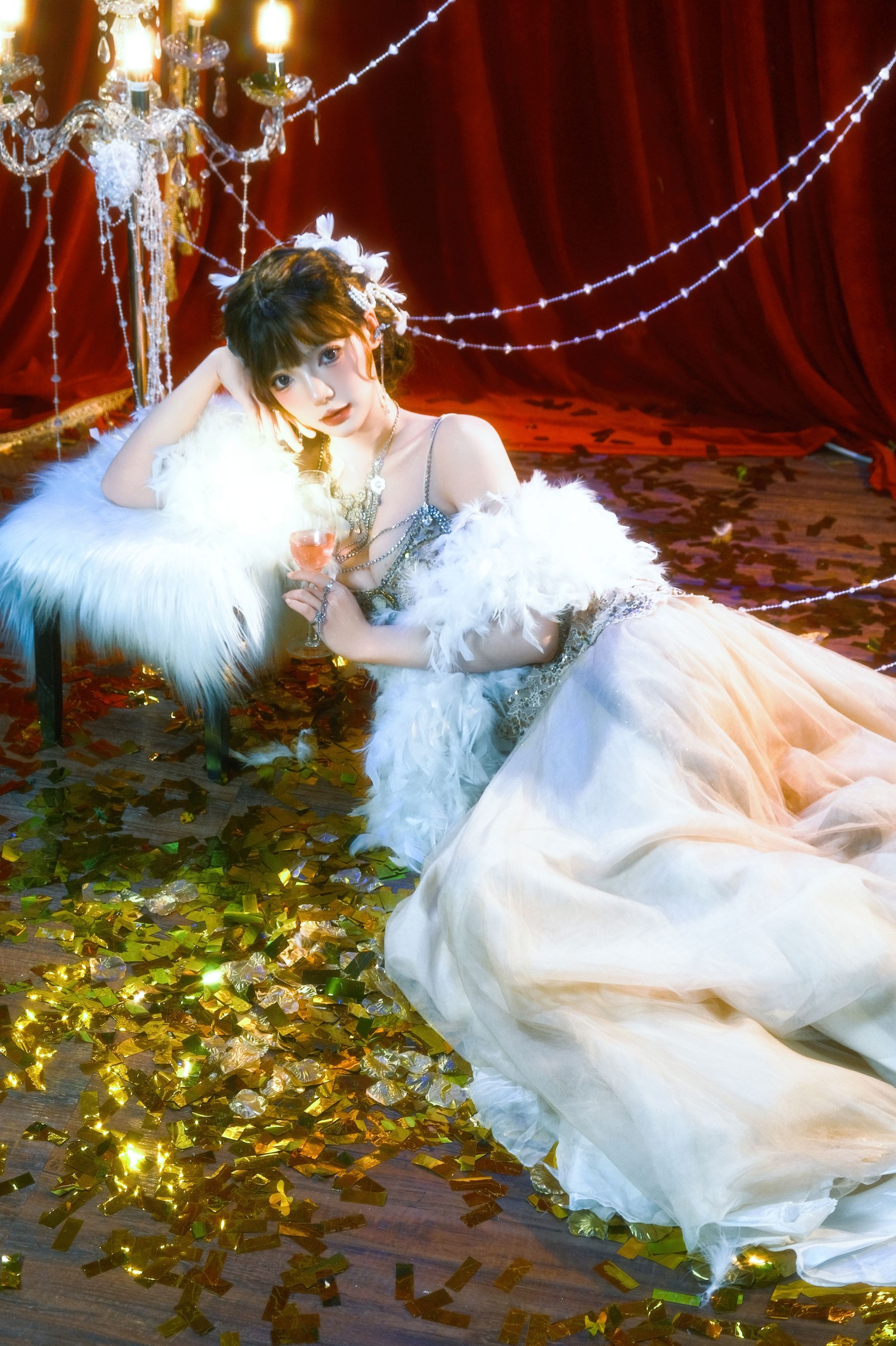 图片[6]-宿命恋人 – 《女明星的圣诞晚宴》[22P]-COS写真在线网